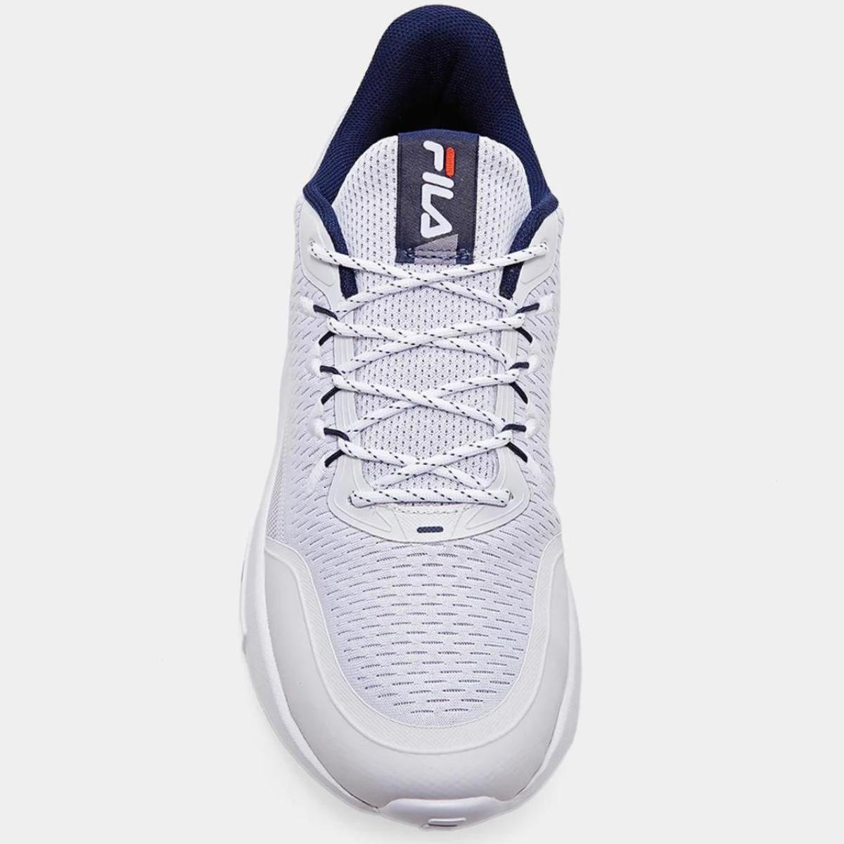 Tênis Fila Step Masculino - Branco e Marinho Branco/Marinho 3