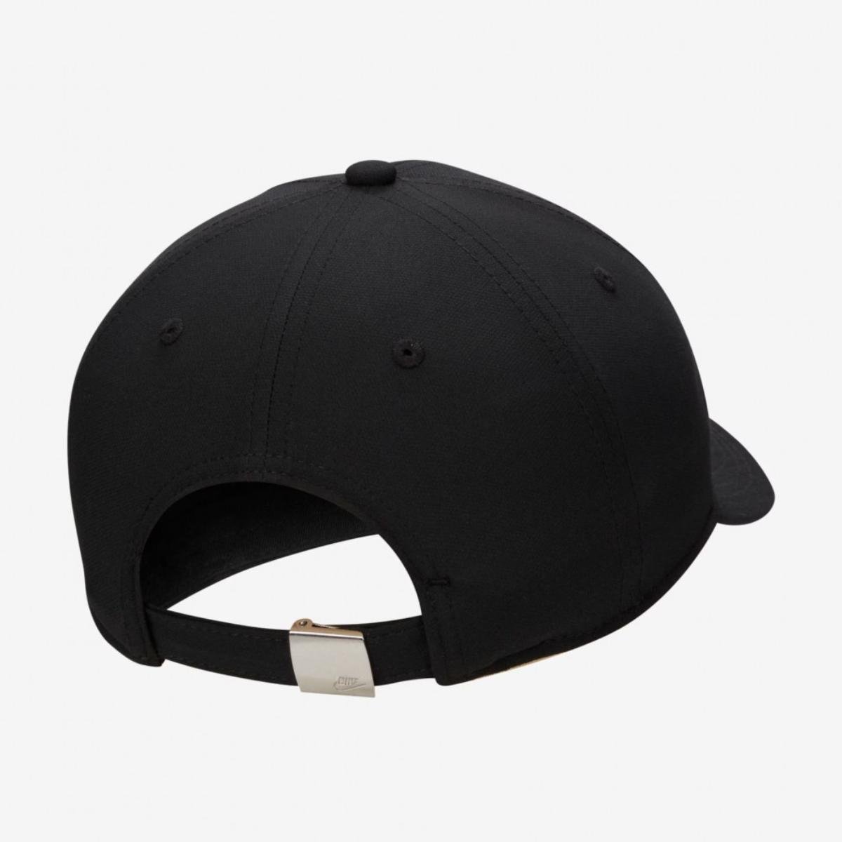 Boné Nike Club Dri-Fit Unissex - Preto Preto 2