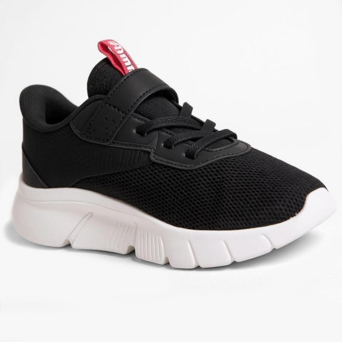 Tênis Infantil Puma Flexfocus Modern Running - Preto e Pink Preto/Pink 4