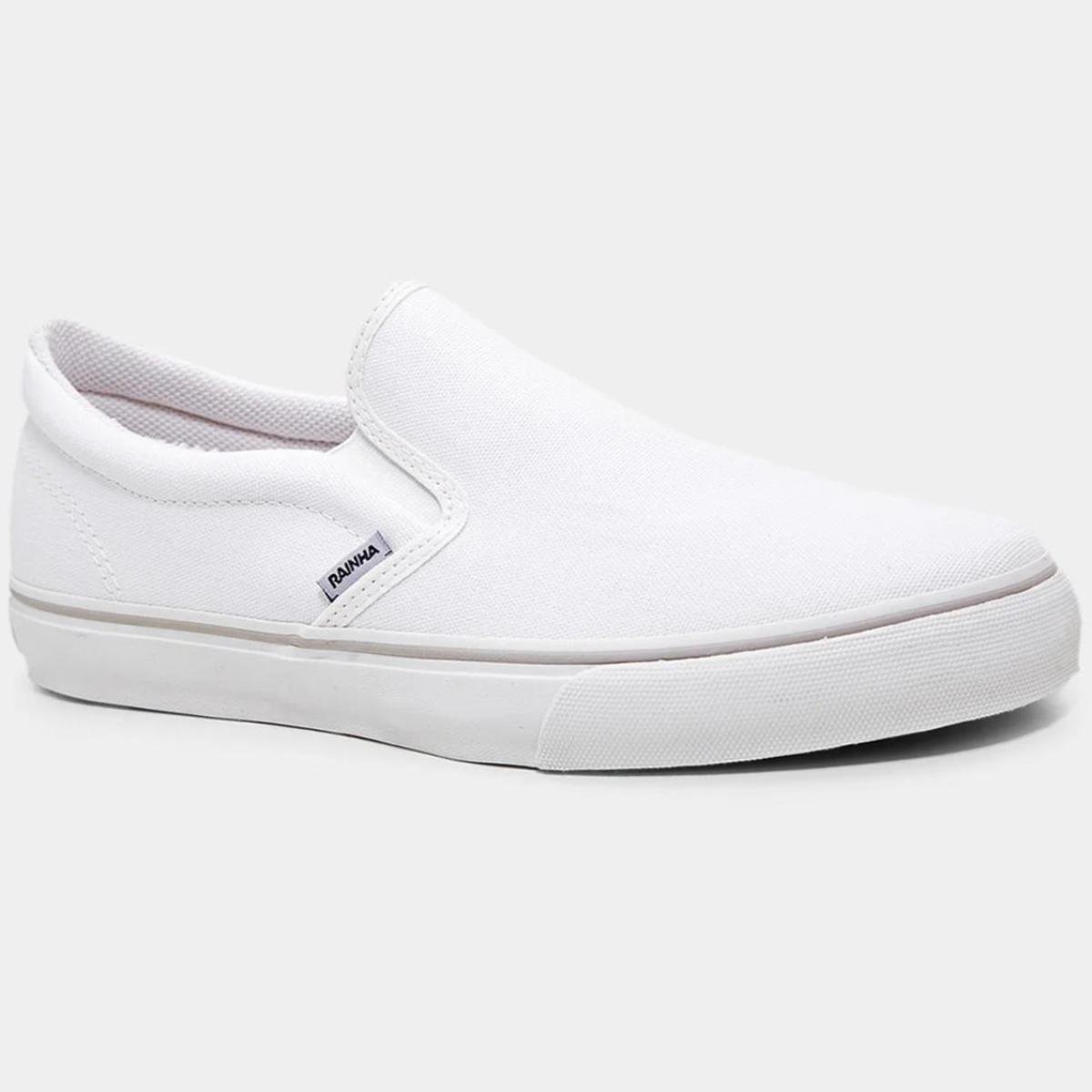 Tênis Rainha Iate IV - Branco e Cinza