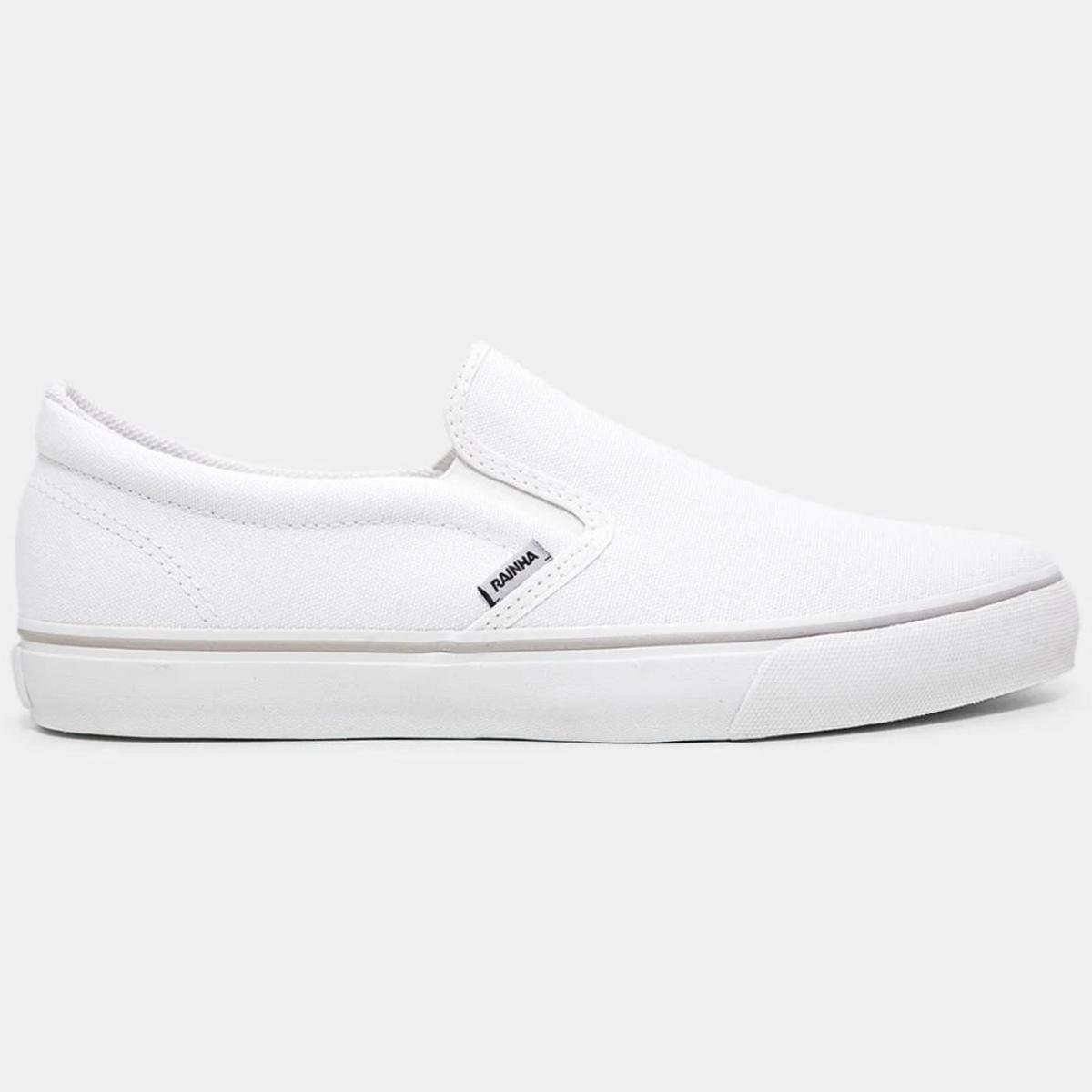 Tênis Rainha Iate IV - Branco e Cinza Branco/Cinza 2