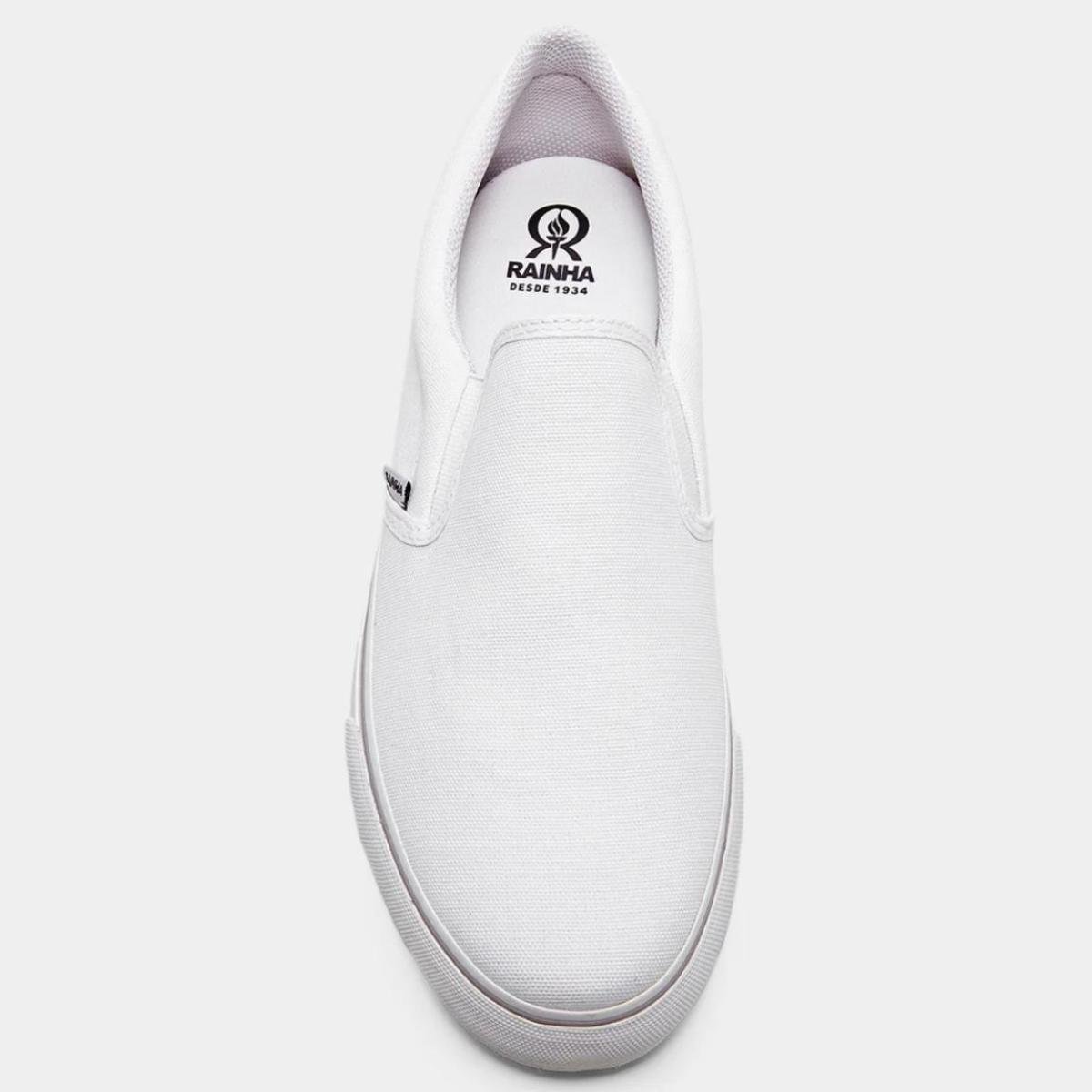 Tênis Rainha Iate IV - Branco e Cinza Branco/Cinza 3