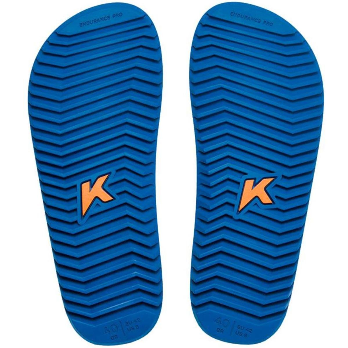 Chinelo Kenner Nk6 Pro Masculino - Preto e Azul Escuro Preto/Azul Escuro 5