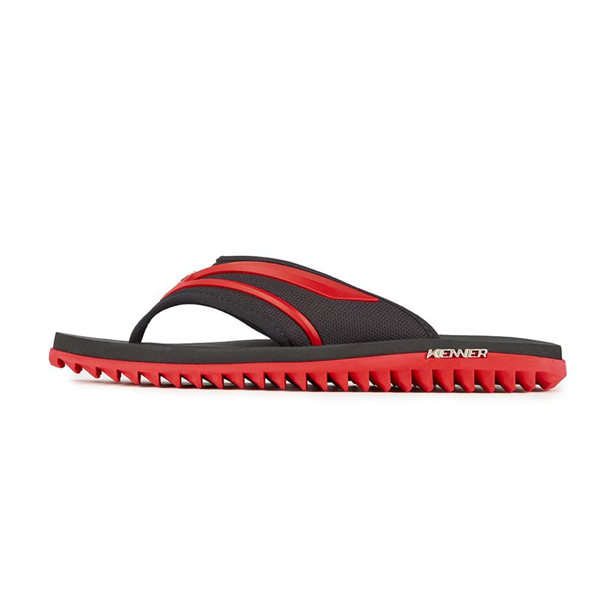 Chinelo Kenner Kivah New Force Masculino - Preto e Vermelho Preto/Vermelho 3
