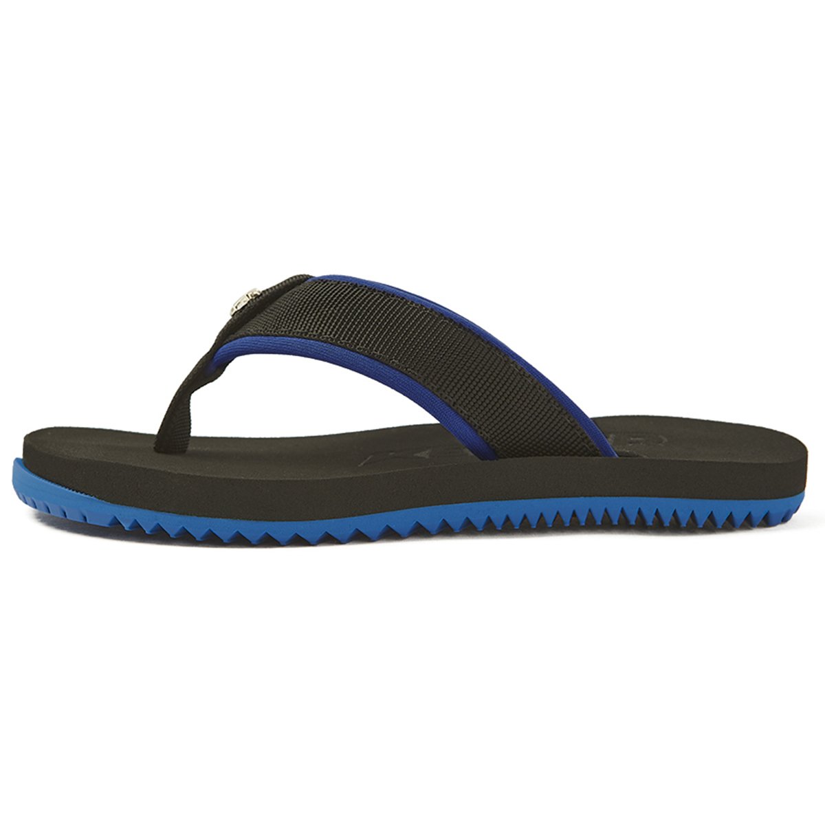 Chinelo Infantil Kenner Kivah Cushy Kids - Preto e Azul Preto/Azul 3