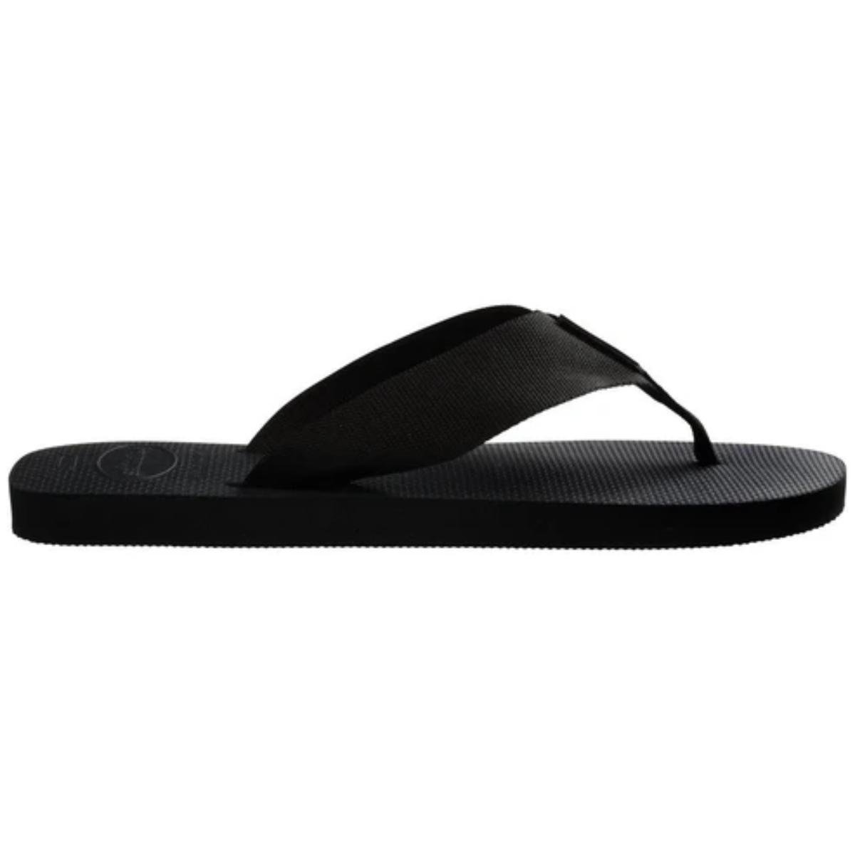 Chinelo Havaianas Urban Basic Material Masculino - Preto Preto 3