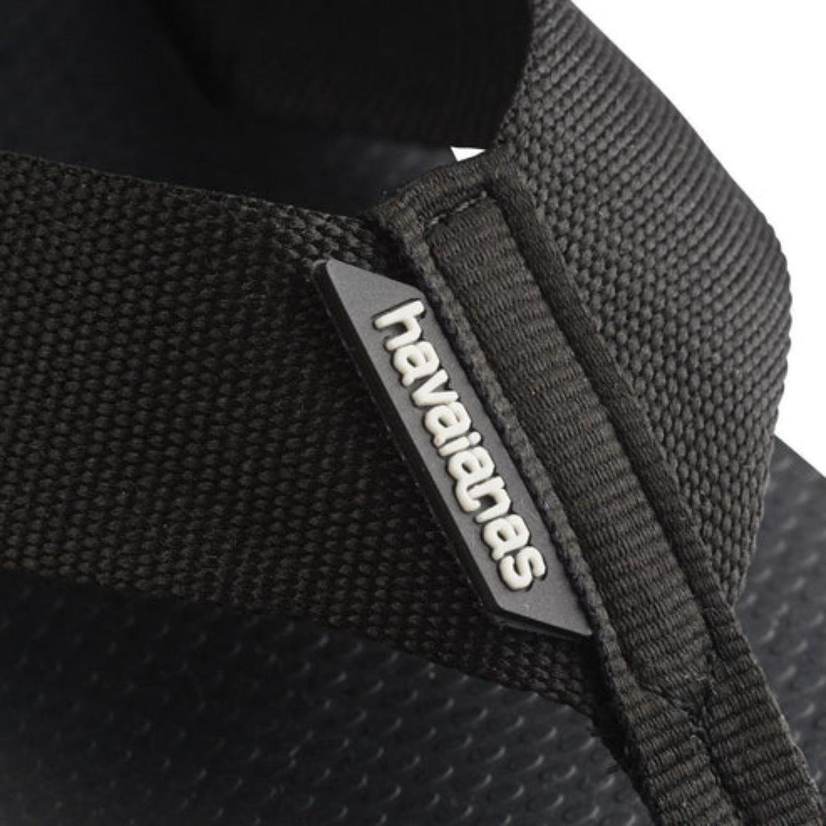 Chinelo Havaianas Urban Basic Material Masculino - Preto Preto 6