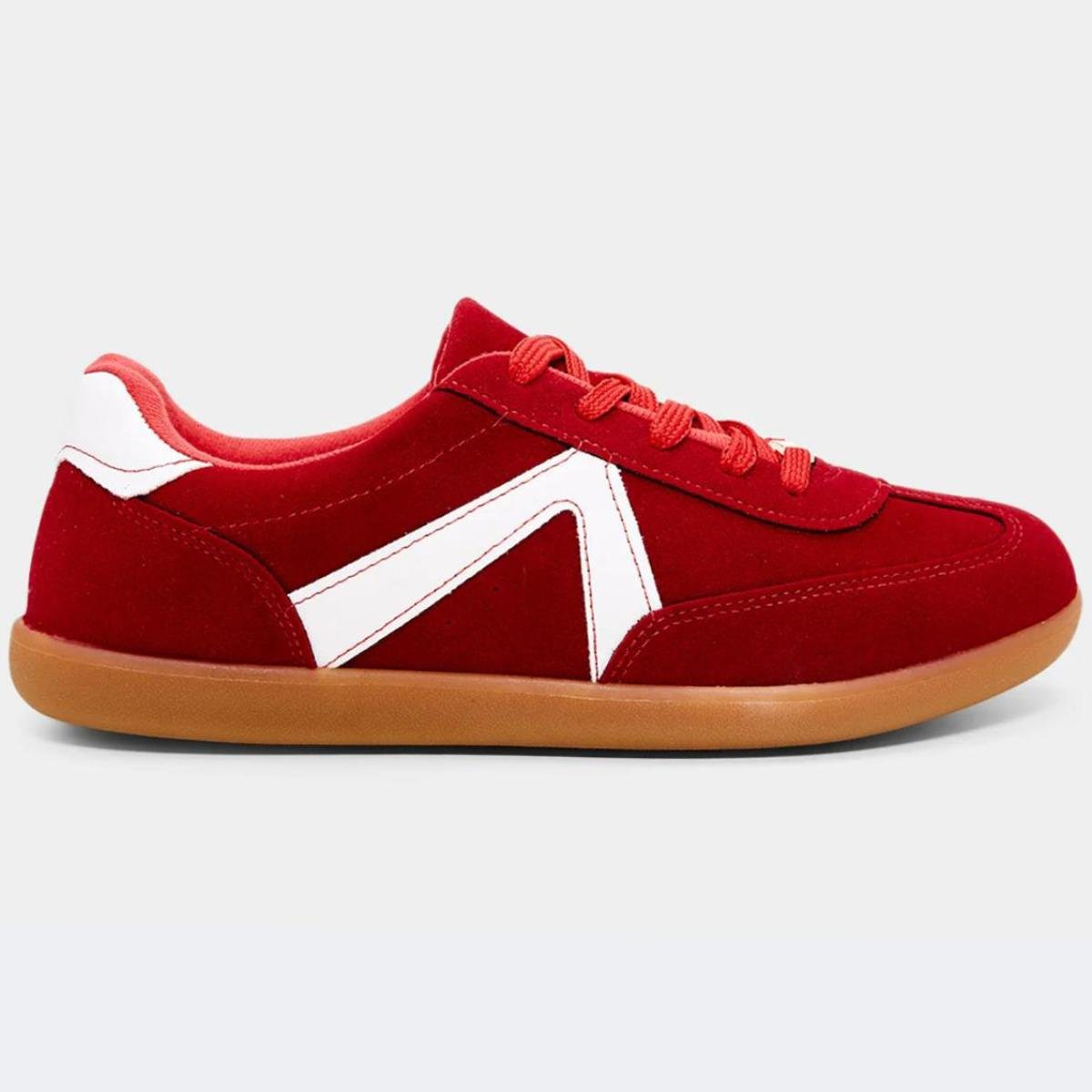 Tênis Vizzano Carmução Feminino - Vermelho e Branco Vermelho/Branco 2