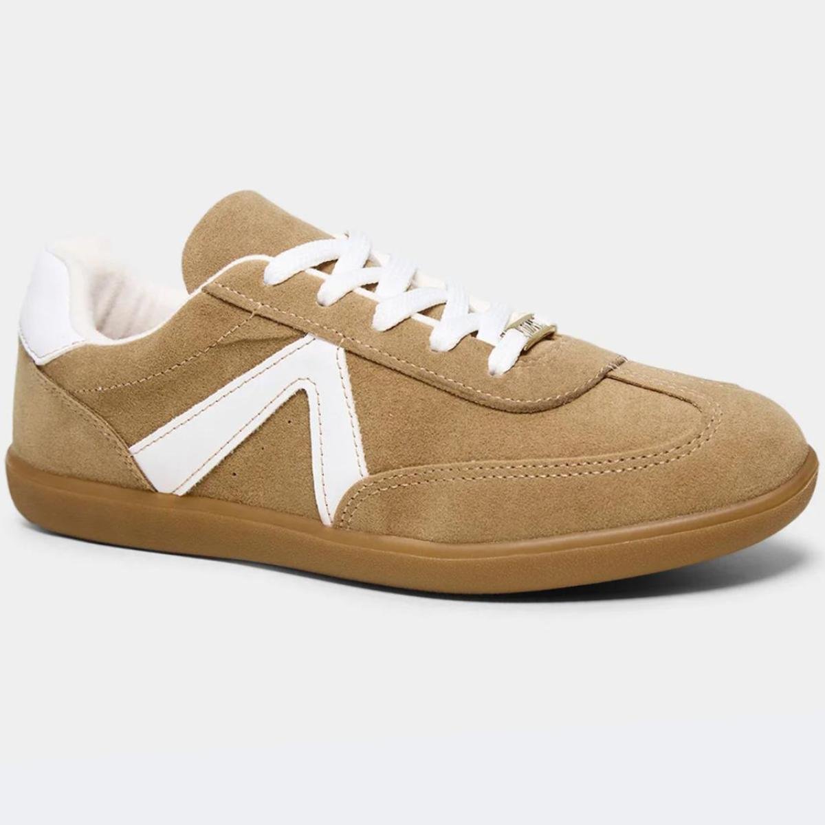 Tênis Vizzano Carmução Feminino - Bege e Branco