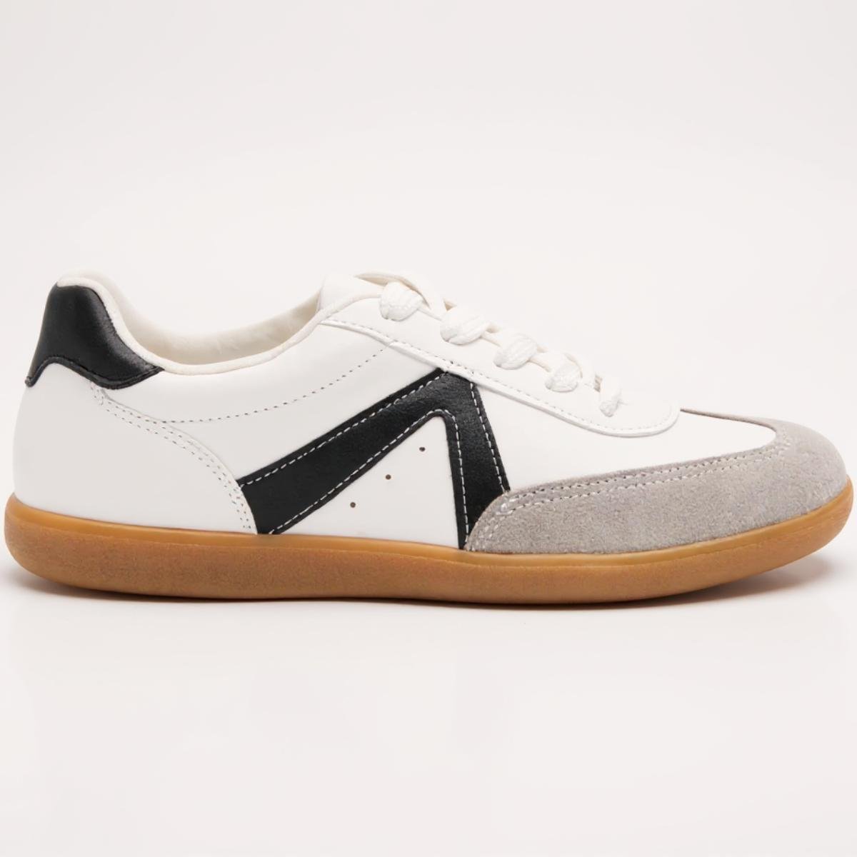 Tênis Vizzano Carmução Feminino - Branco e Preto Branco/Preto 2