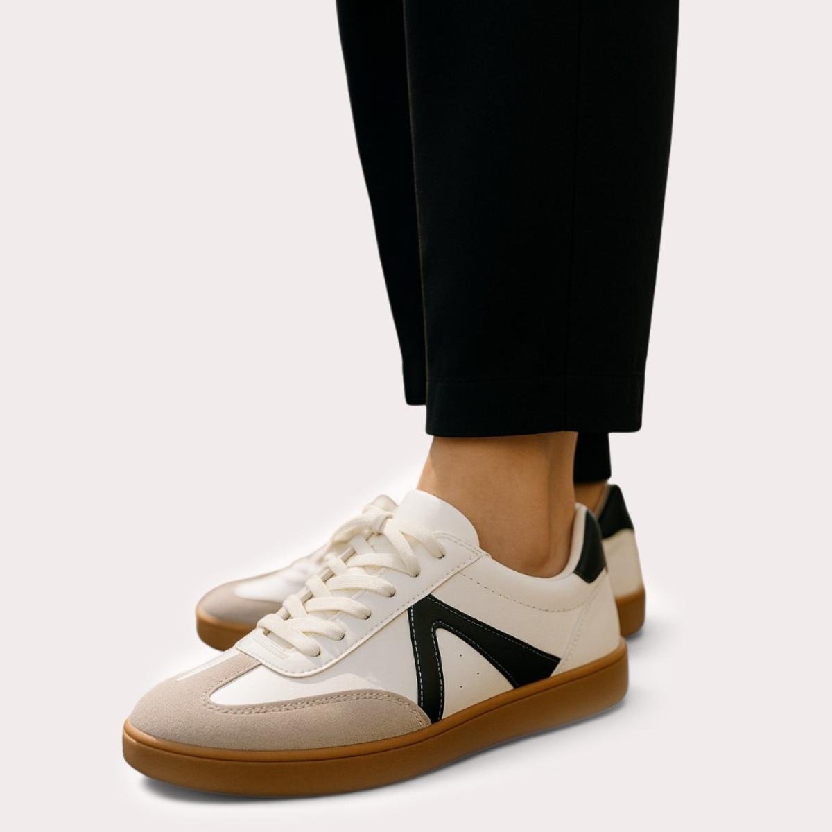 Tênis Vizzano Carmução Feminino - Branco e Preto Branco/Preto 5