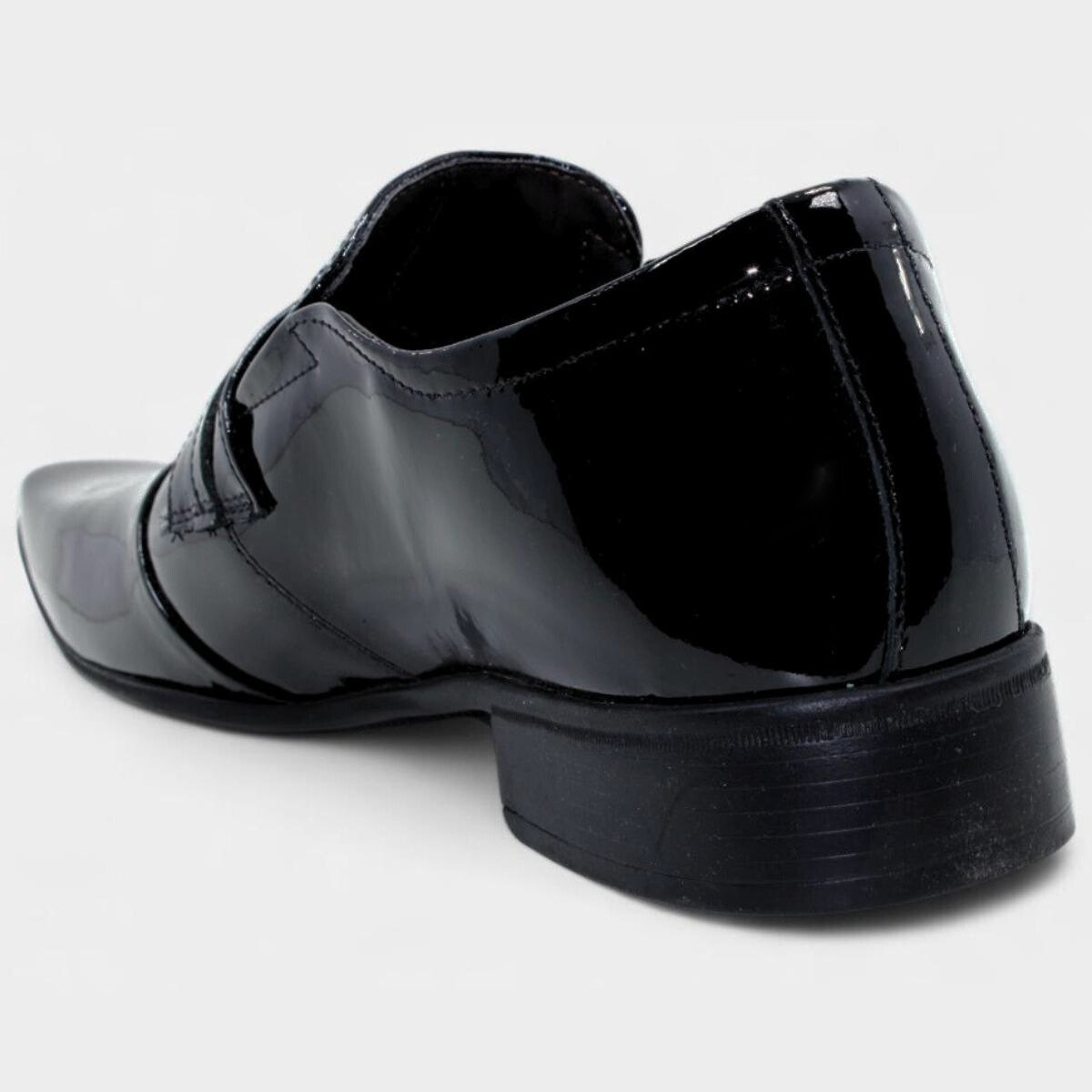 Sapato Social Jota Pe Couro Air Fillipo Masculino - Preto Preto 4