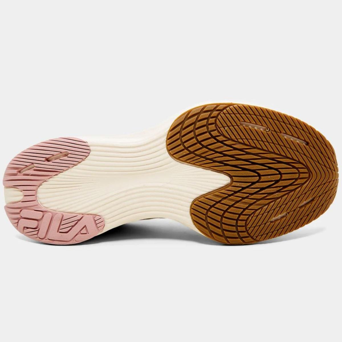 Tênis Fila Stride Feminino - Bege e Cinza Bege/Cinza 6