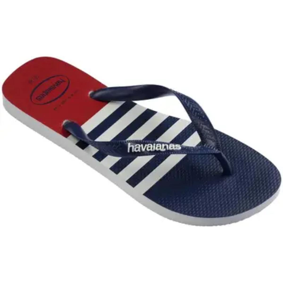 Chinelo Havaianas Top Nautical - Azul e Vermelho Azul/Vermelho 2