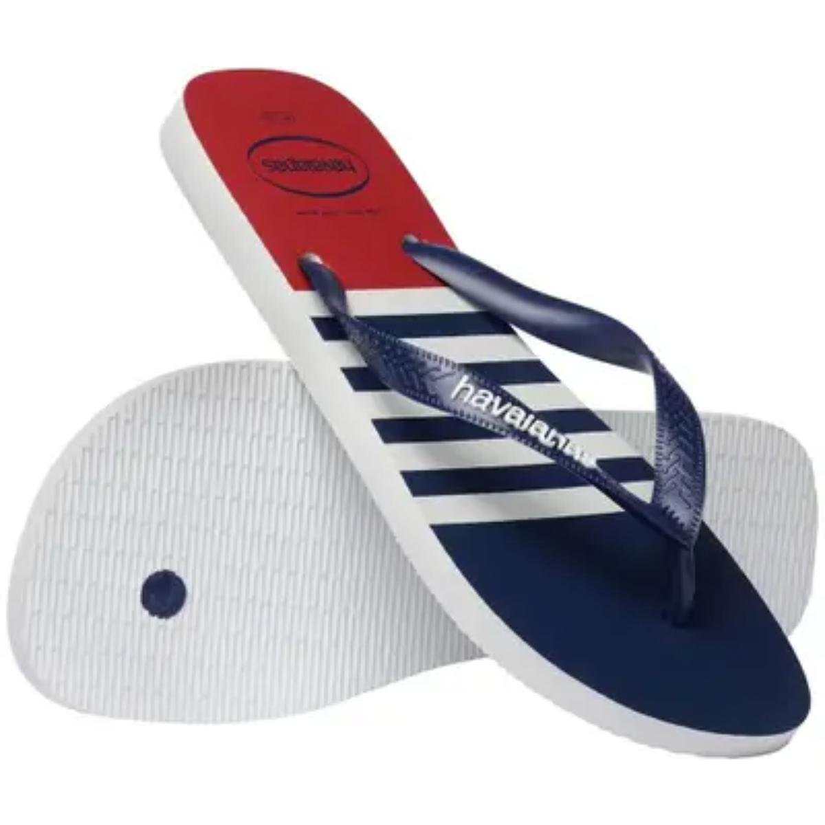 Chinelo Havaianas Top Nautical - Azul e Vermelho Azul/Vermelho 3