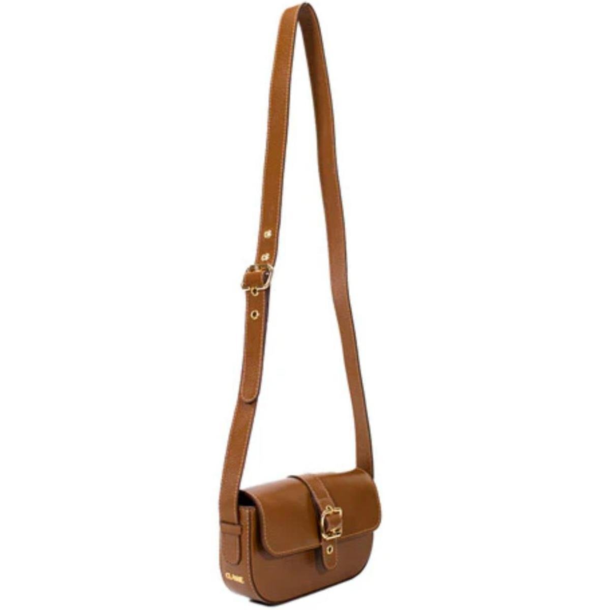 Bolsa Classe Couro Legítimo Bag Clara Feminina - Marrom Marrom 6