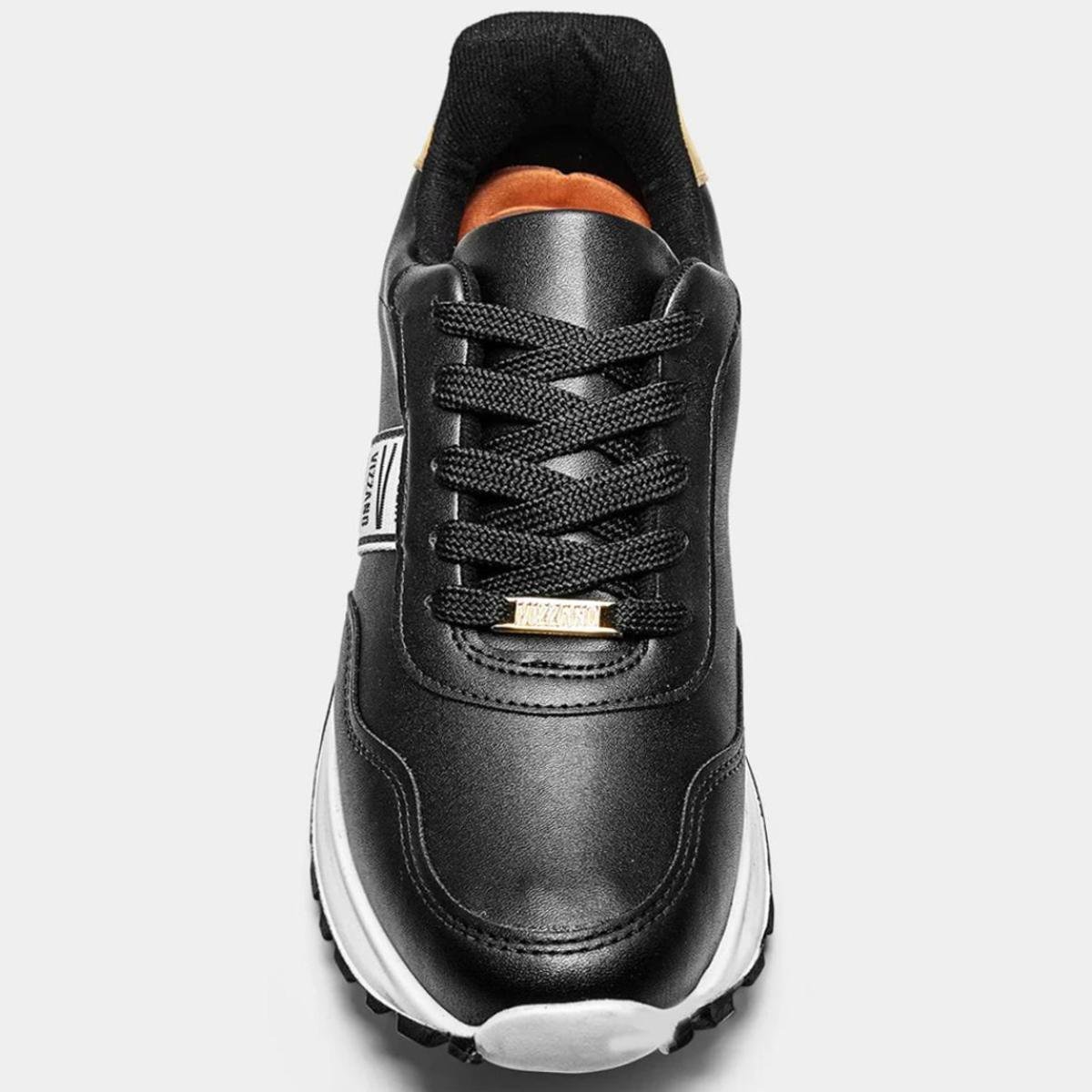 Tênis Vizzano Casual - Preto e Dourado Preto/Dourado 3