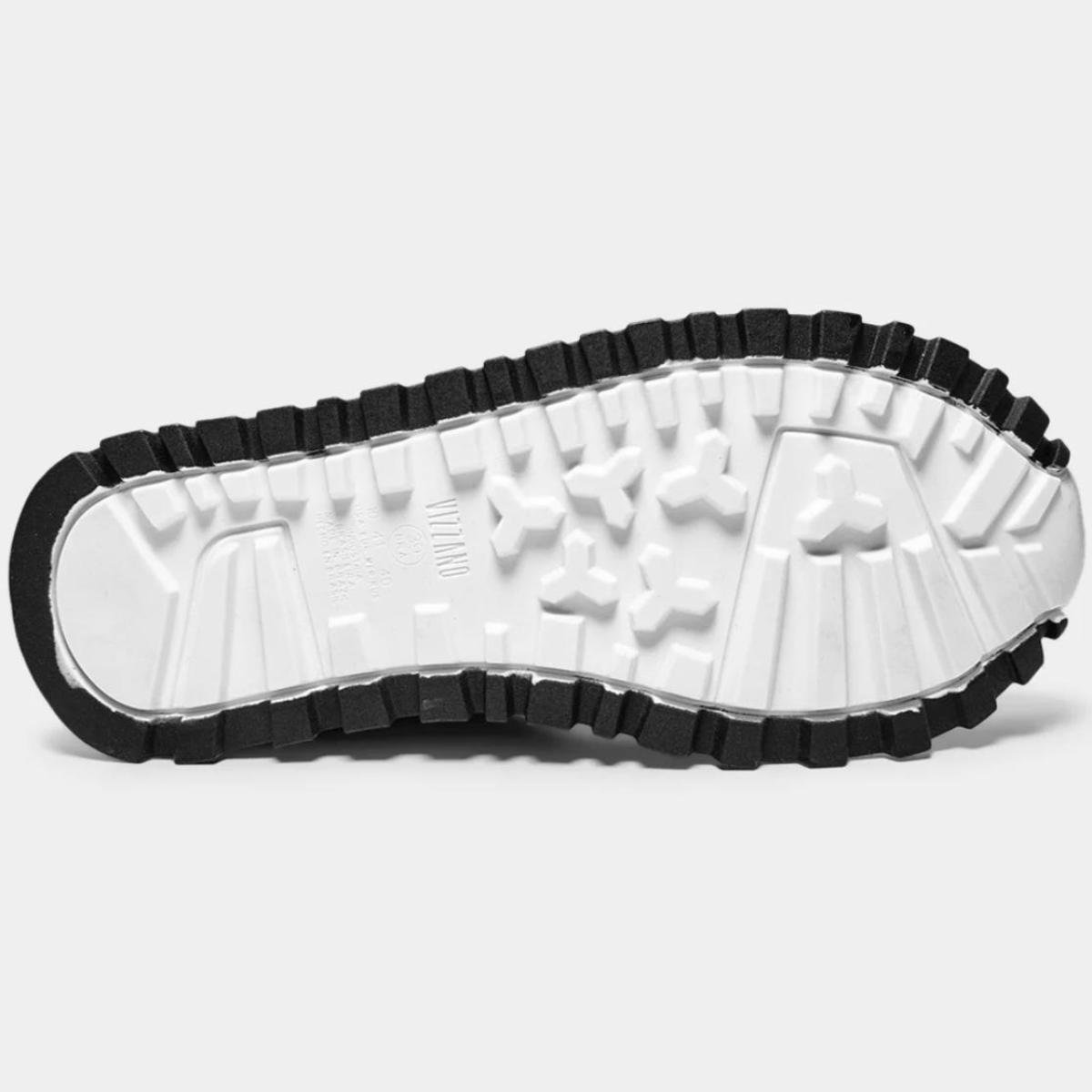 Tênis Vizzano Casual - Preto e Dourado Preto/Dourado 5