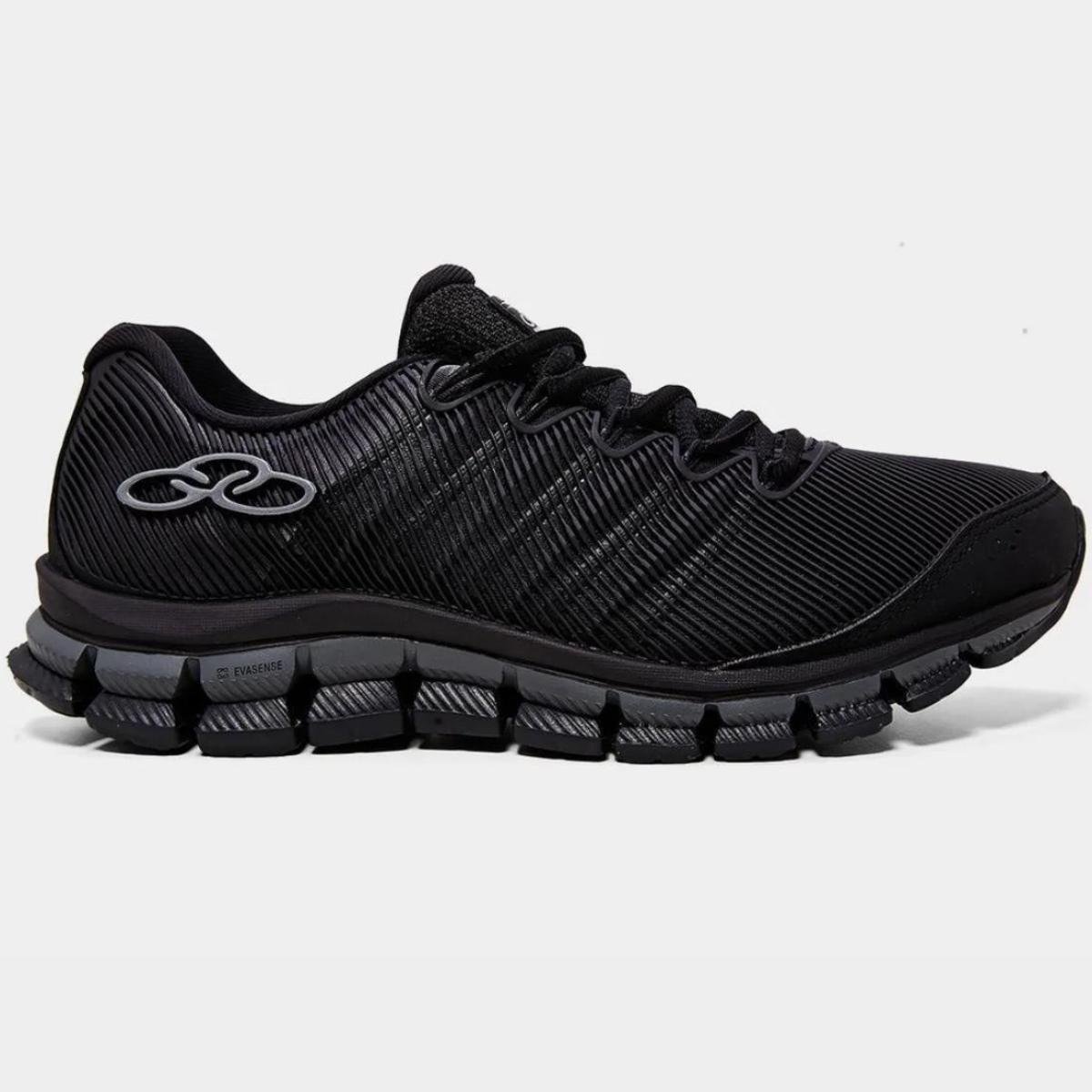 Tênis Olympikus Dynamic Masculino - Chumbo e Preto