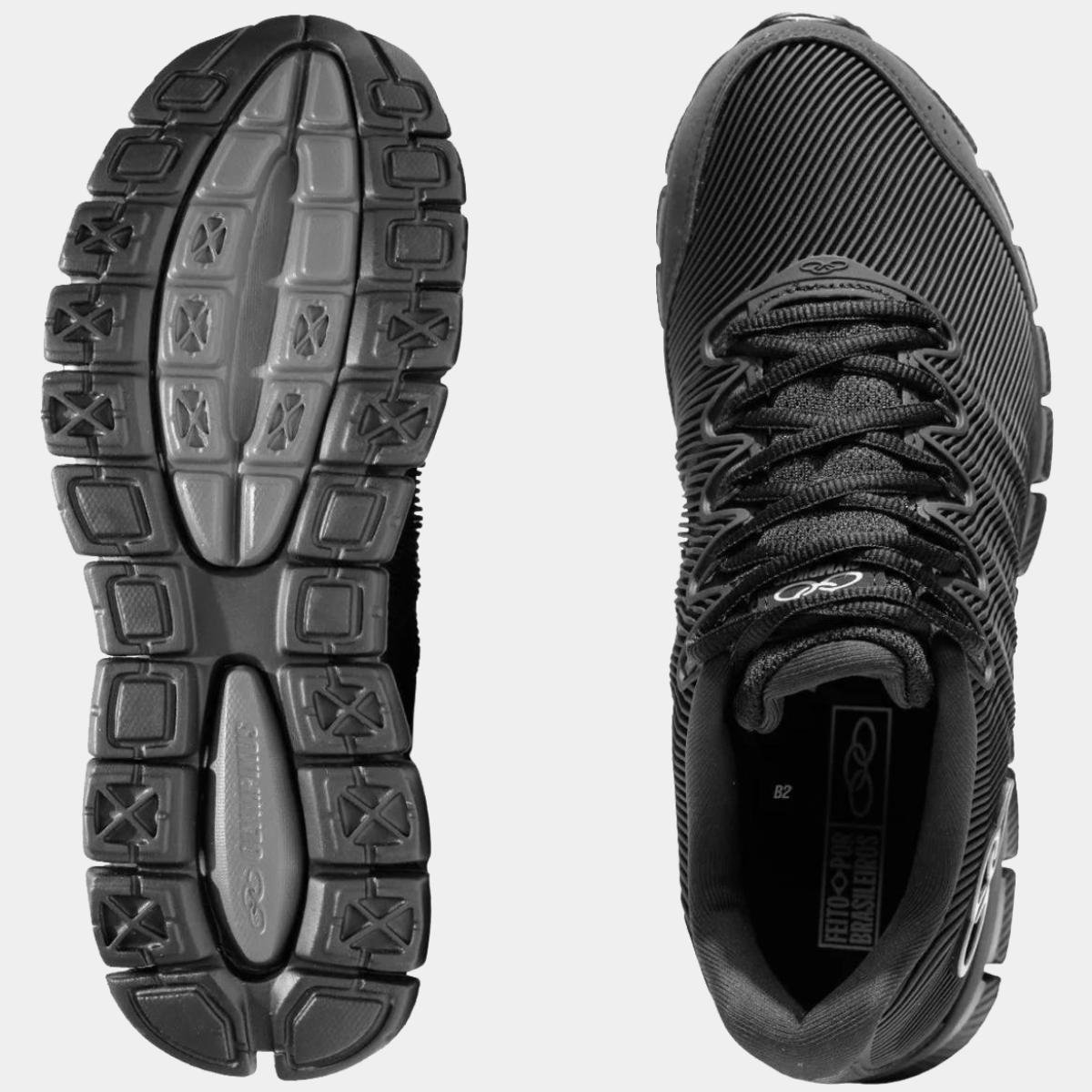 Tênis Olympikus Dynamic Masculino - Chumbo e Preto Chumbo/Preto 5