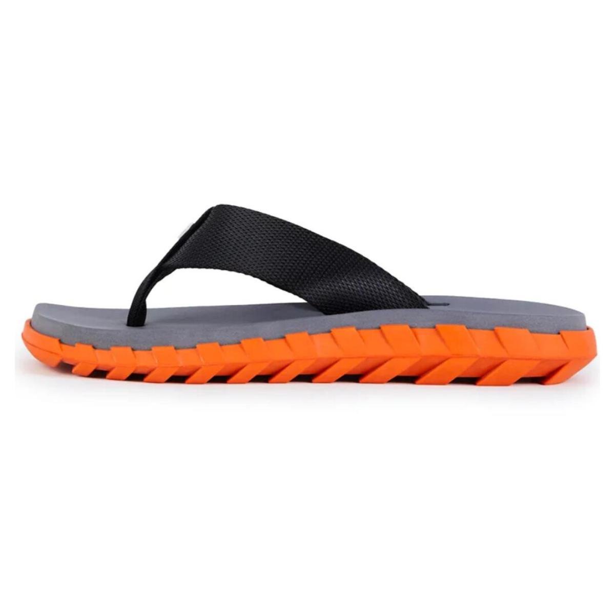 Chinelo Kenner Megah Masculino - Cinza e Laranja Cinza/Laranja 3