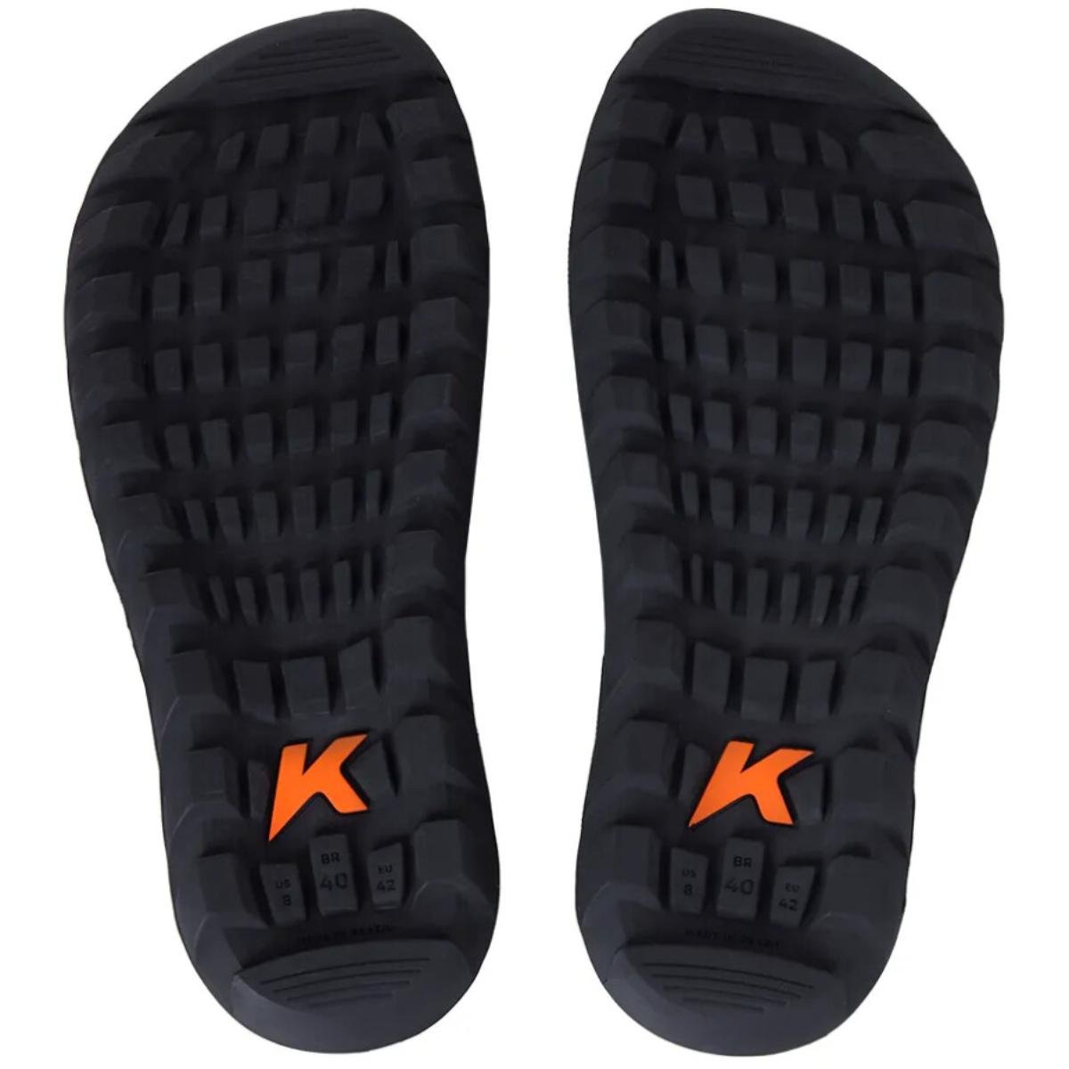 Chinelo Kenner Megah Masculino - Preto Preto 5