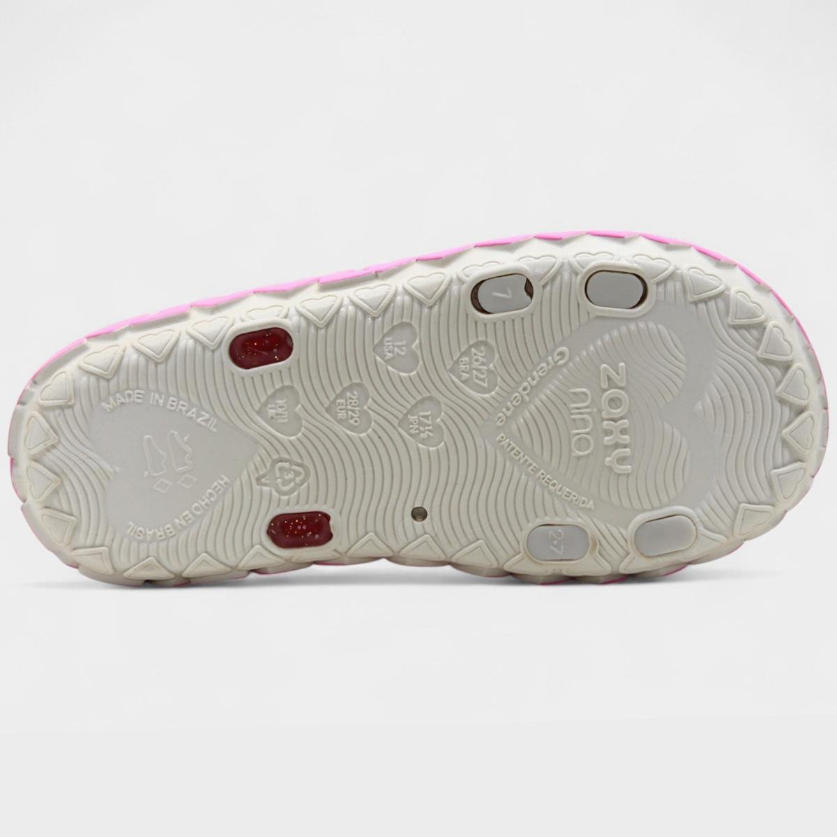 Sandália Infantil Zaxynina Spring Menina - Bege e Rosa Bege/Rosa 5