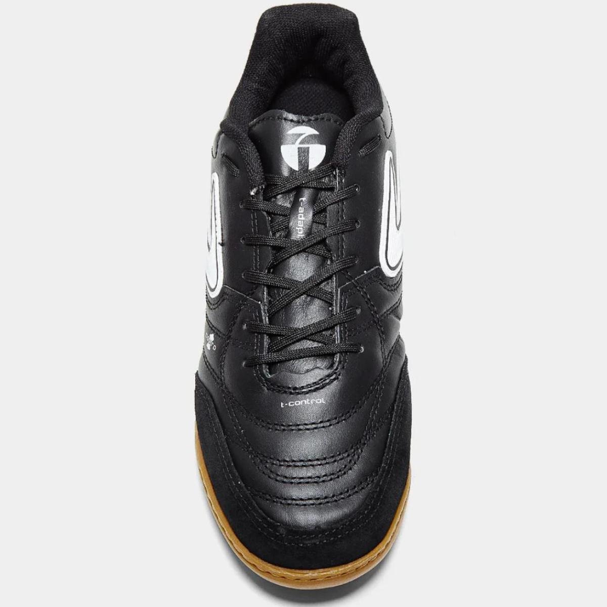 Chuteira Futsal Topper Maestro PRO V Unissex - Preto e Branco Preto/Branco 3