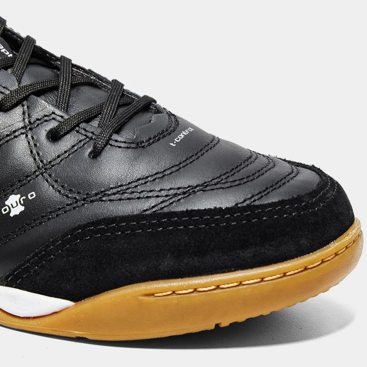 Chuteira Futsal Topper Maestro PRO V Unissex - Preto e Branco Preto/Branco 5