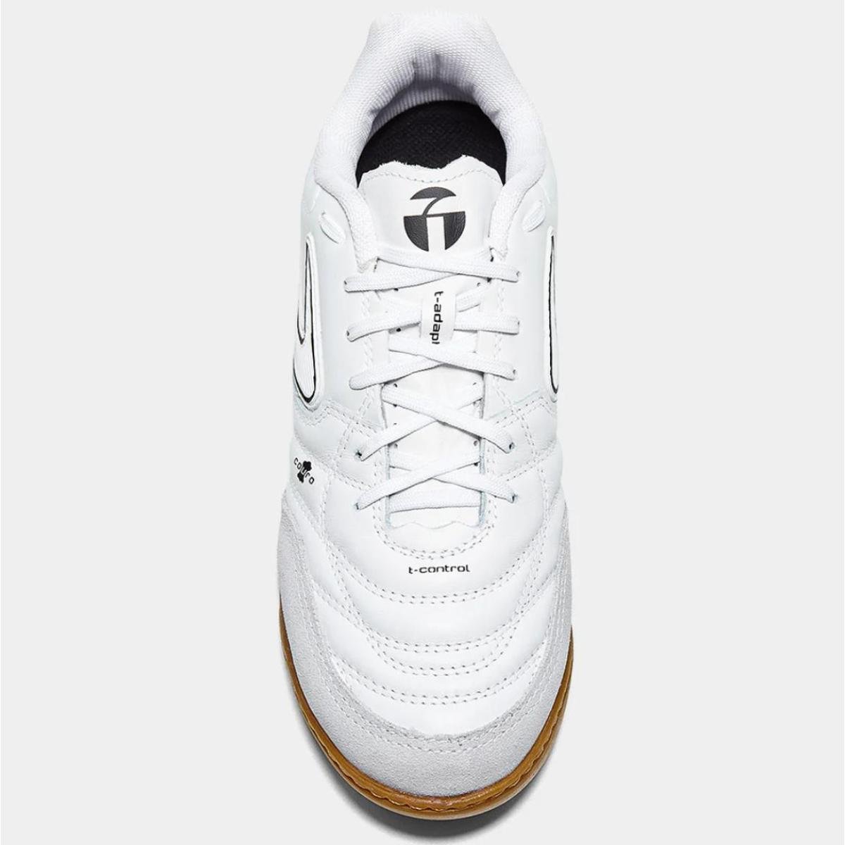 Chuteira Futsal Topper Maestro PRO V Unissex - Branco Branco 3