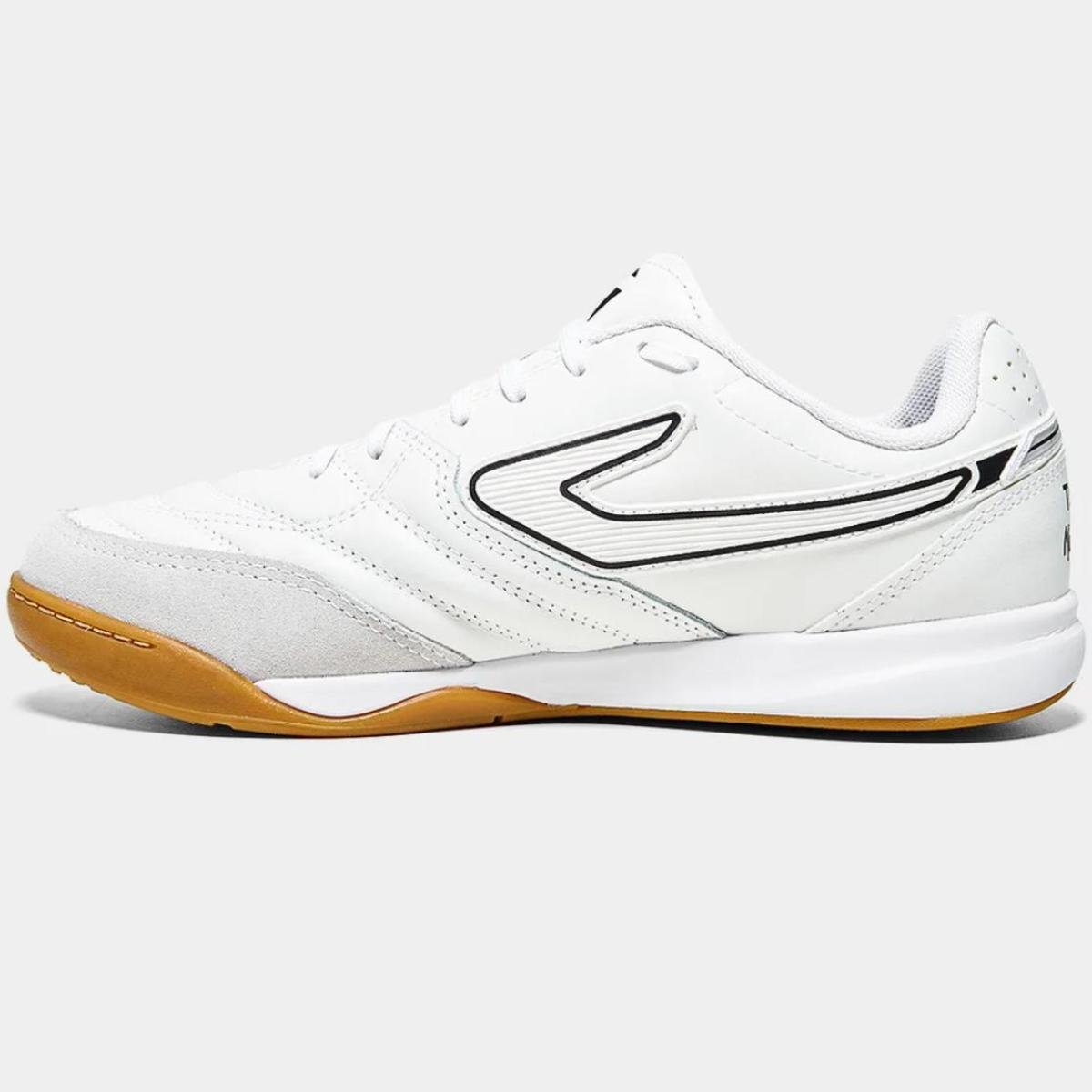 Chuteira Futsal Topper Maestro PRO V Unissex - Branco Branco 4