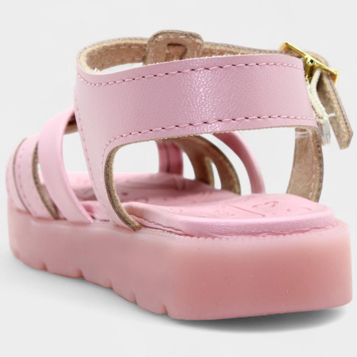 Papete Infantil Molekinha Apliques Menina - Rosa Claro Rosa Claro 4