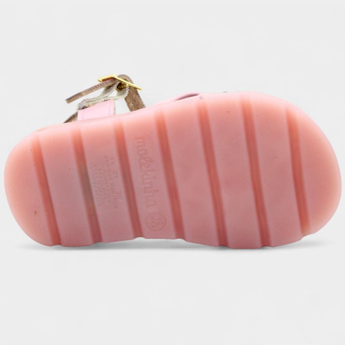 Papete Infantil Molekinha Apliques Menina - Rosa Claro Rosa Claro 5