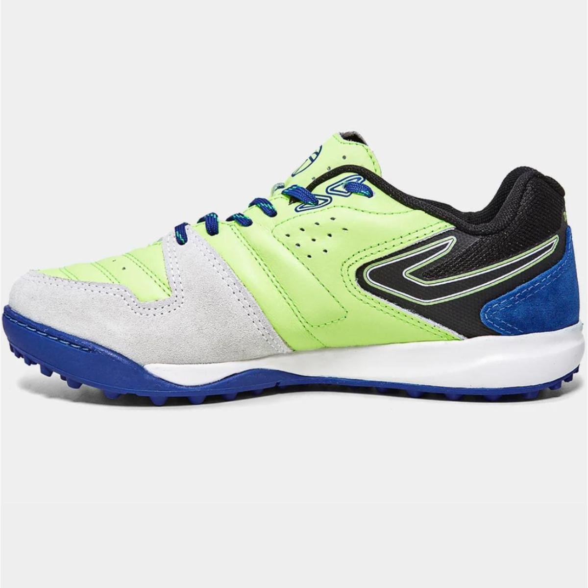 Chuteira Society Topper Dominator Pro V Unissex - Verde e Preto Verde/Preto 5