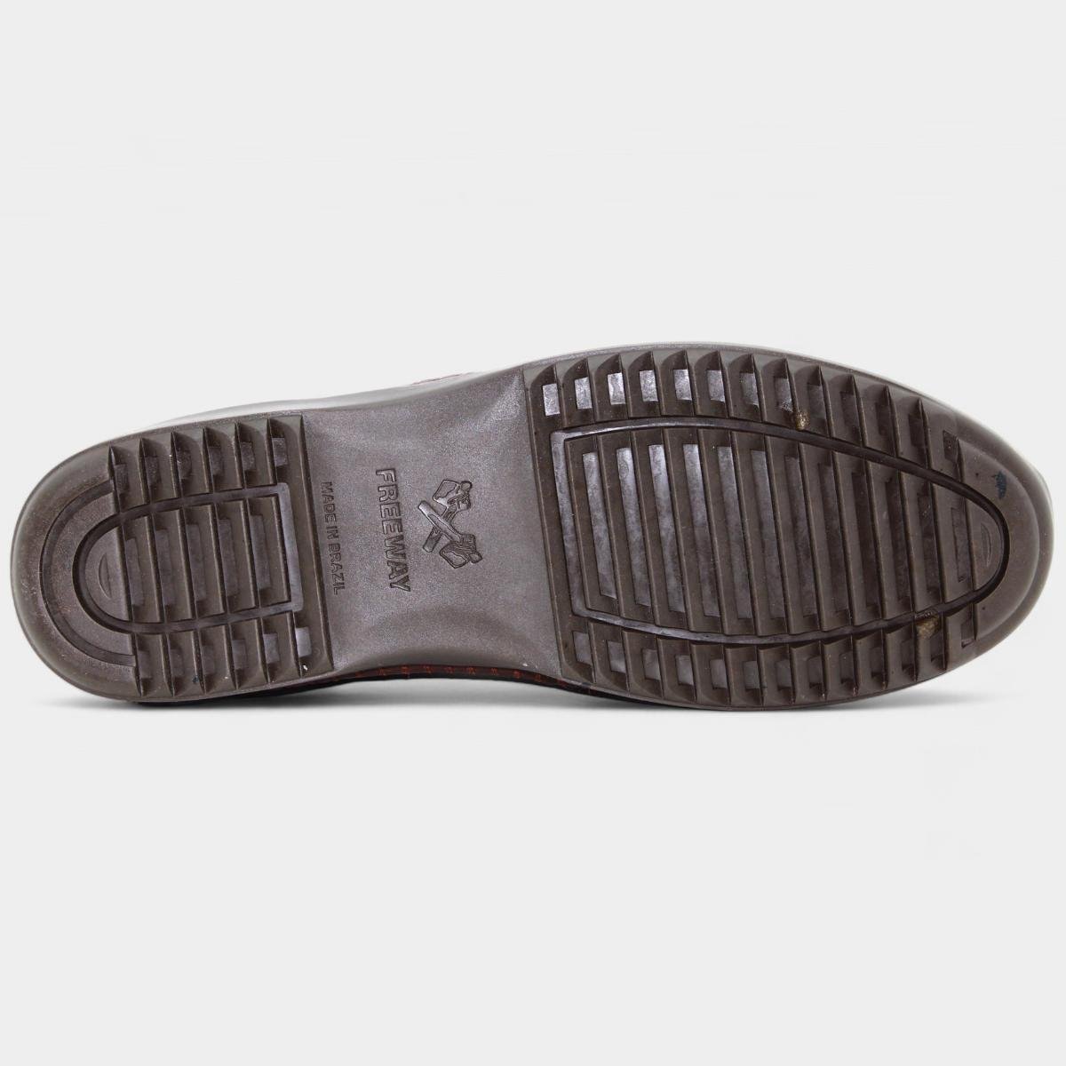 Mocassim Couro Freeway Logan X Masculino - Marrom Escuro Marrom Escuro 5