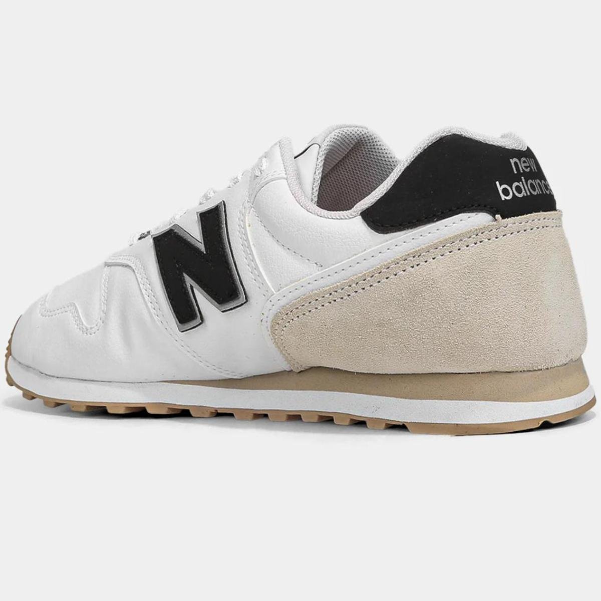 Tênis New Balance 373 V2 Masculino - Branco Branco 4