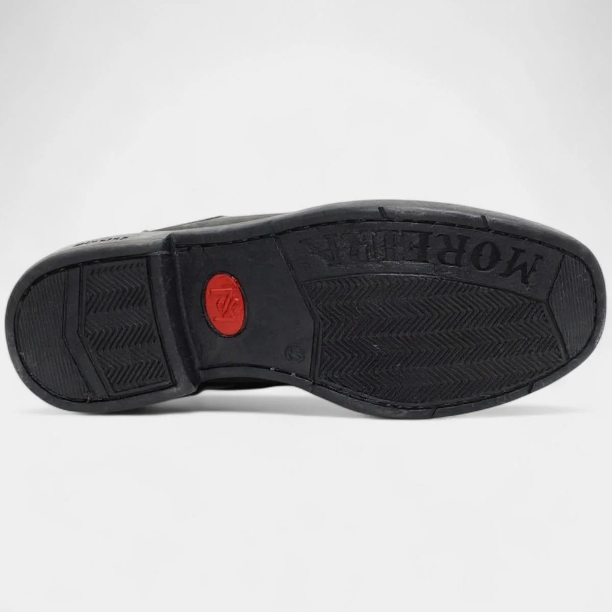 Botina Couro Moreira Mateira Combate Masculina - Preto Preto 5