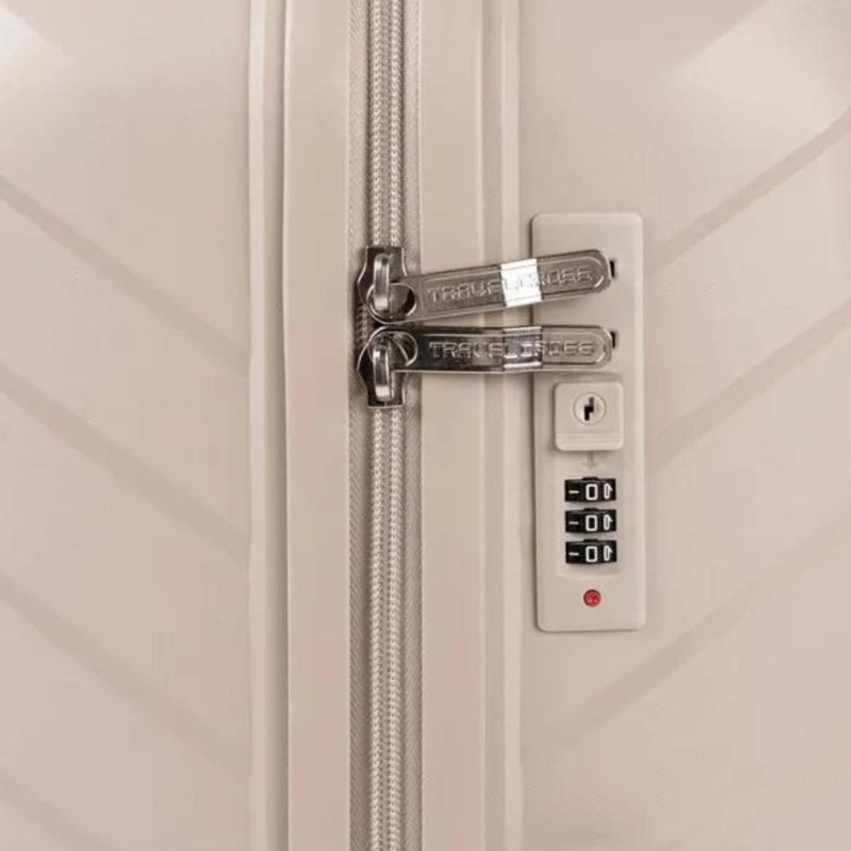 Mala de Viagem Bagaggio Rover 20 Polegadas - Off White Off White 5