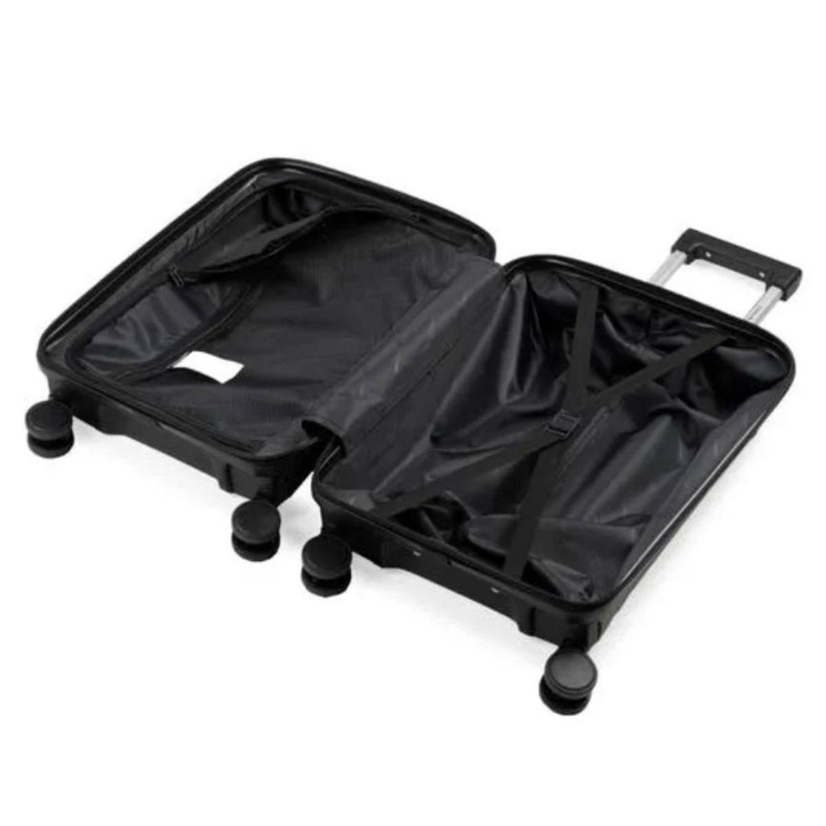 Mala de Viagem Bagaggio Rover 20 Polegadas - Preto Preto 6