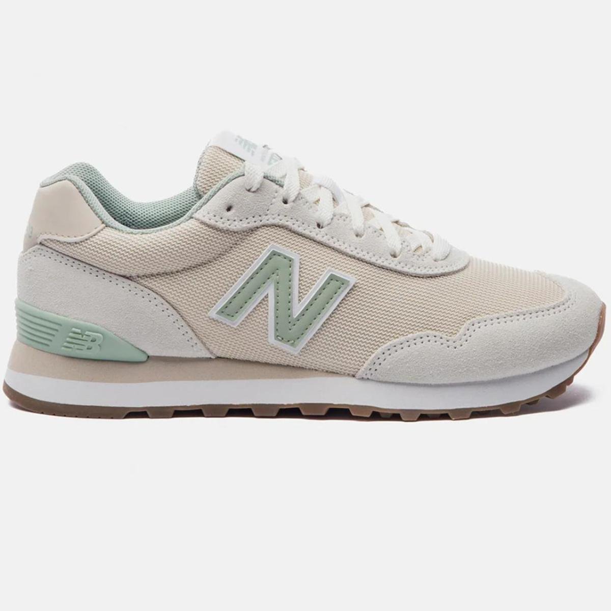 Tênis New Balance 515 V'2 Feminino - Bege e Verde Bege/Verde 2