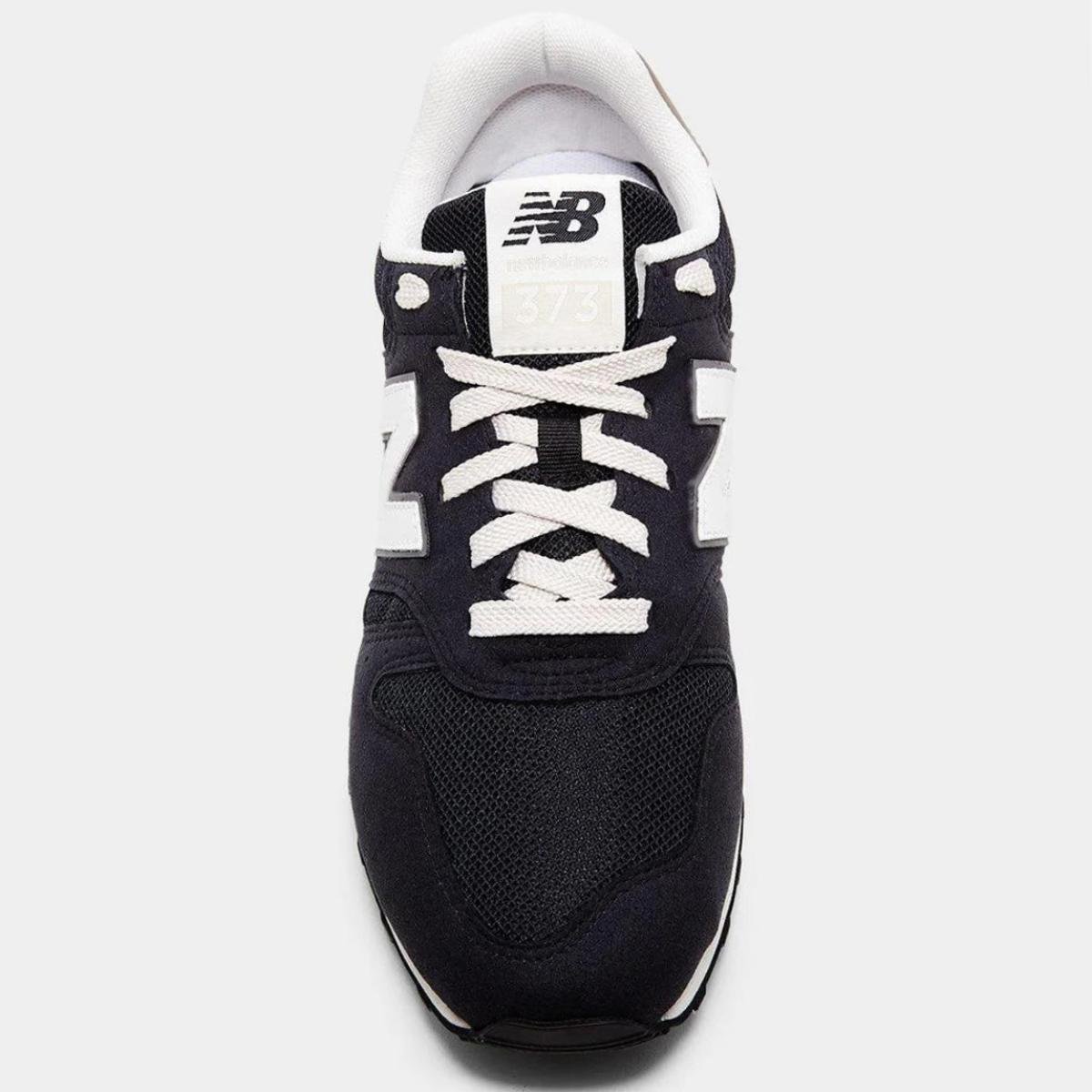 Tênis New Balance 373 V2 Masculino - Preto e Bege Preto 3