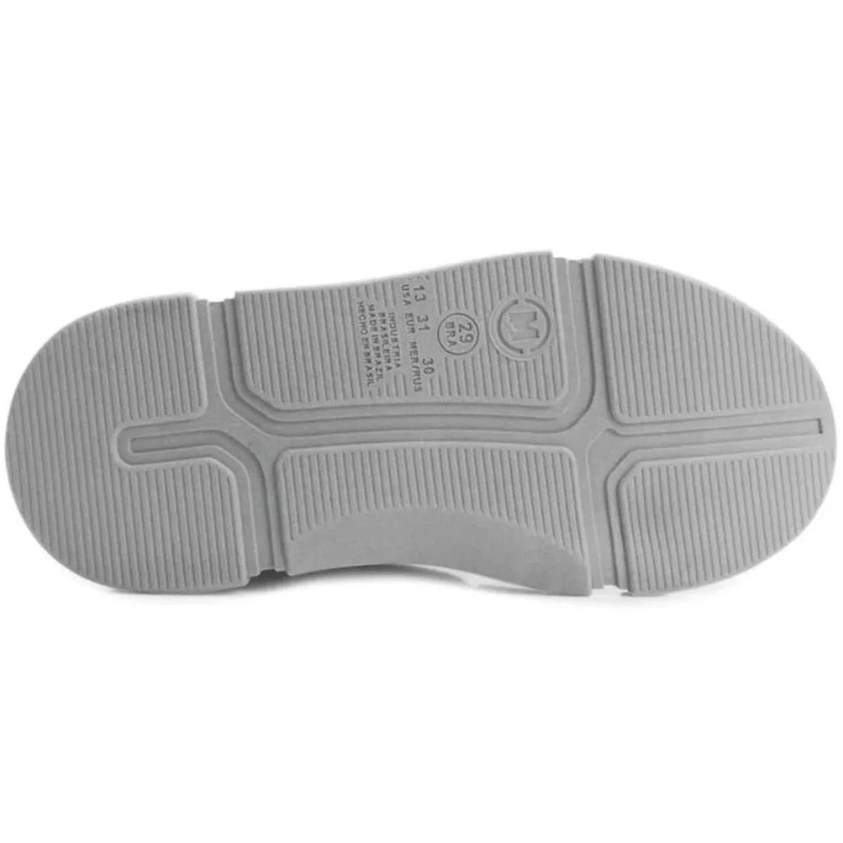 Slip On Infantil Molekinho Recortes Elástico - Preto e Cinza Preto/Cinza 5