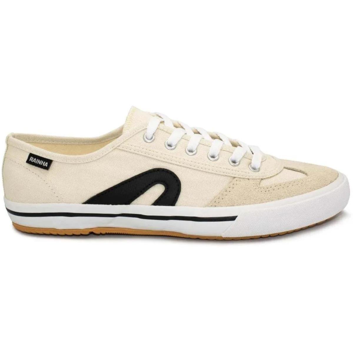 Tênis Rainha VL 2500 - Bege e Preto Bege/Preto 2