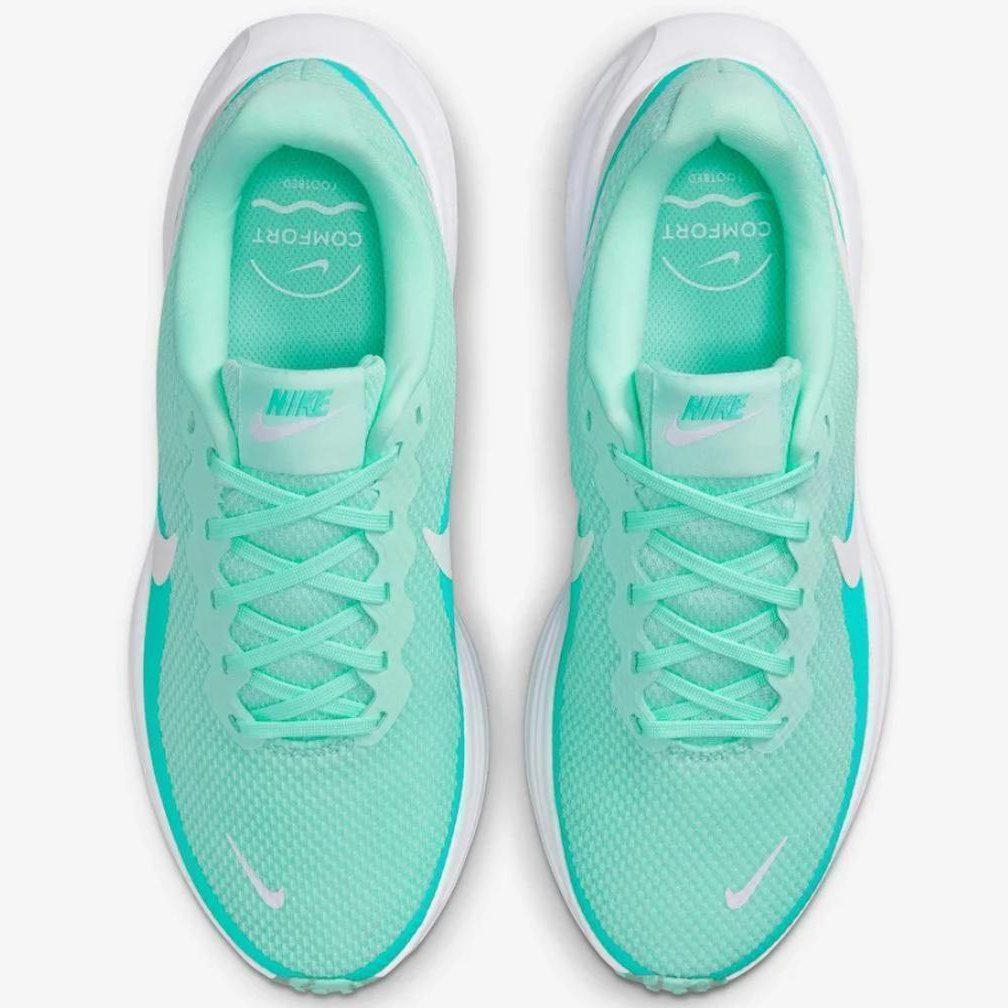 Tênis Nike Revolution 8 Feminino - Verde e Branco Verde/Branco 3