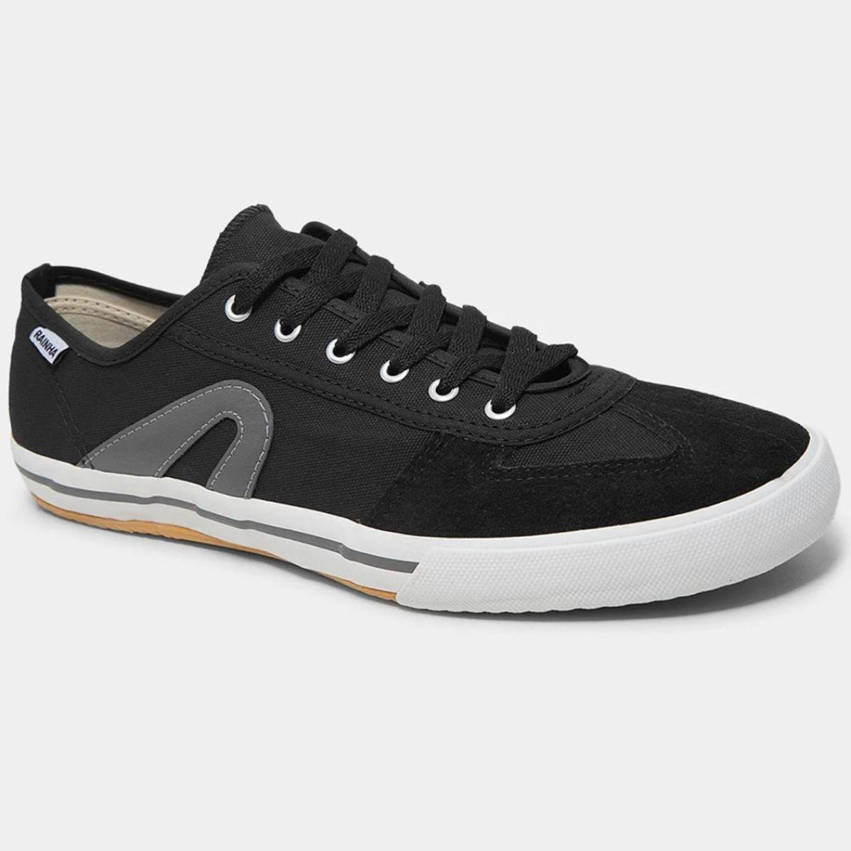 Tênis Rainha Vl 2500 Unissex - Preto e Cinza