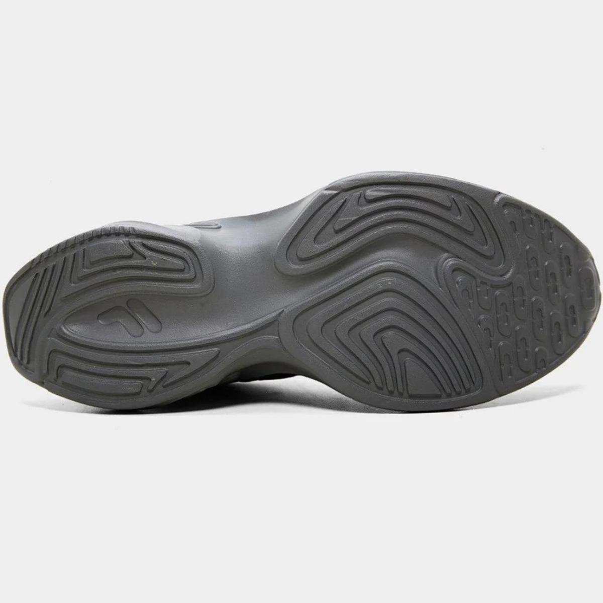 Tênis Fila Progress Lite Masculino - Grafite e Preto Grafite/Preto 6