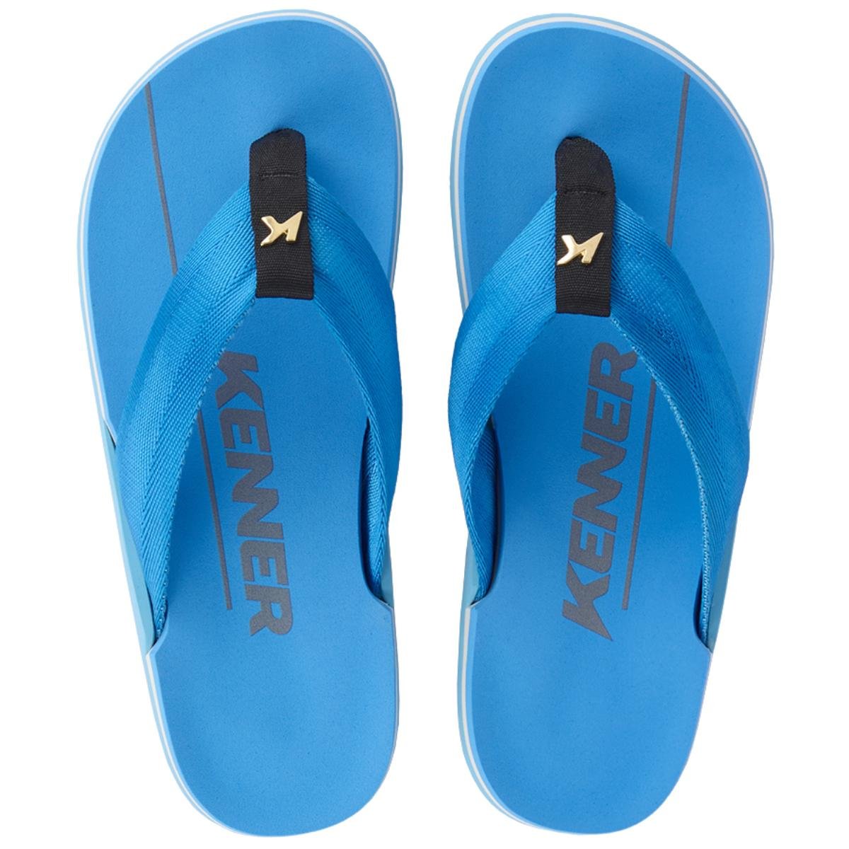 Chinelo Kenner Nk6 Pro Colors Masculino - Azul Azul 2
