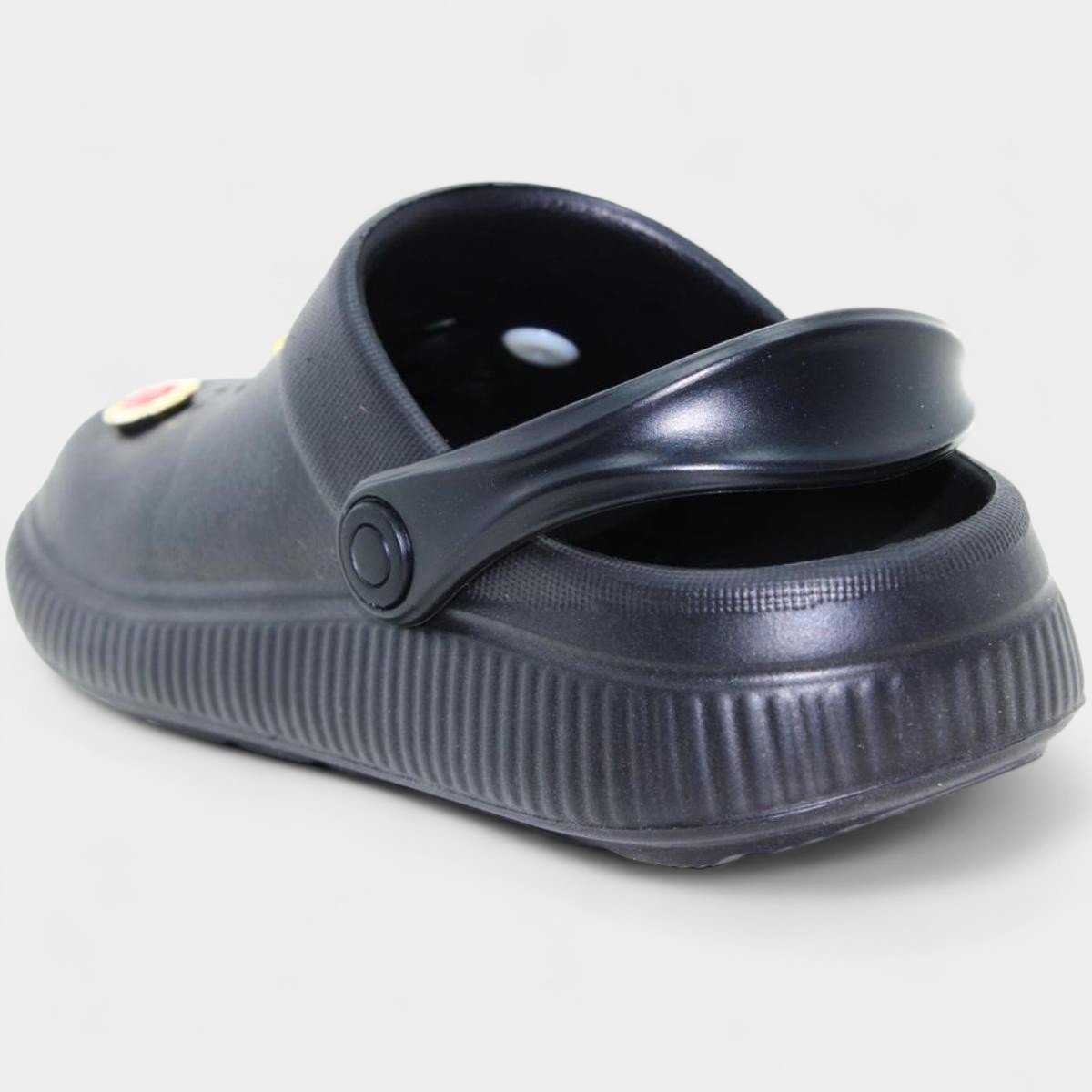 Babuche Infantil Molekinha Pins Menina - Preto Preto 4