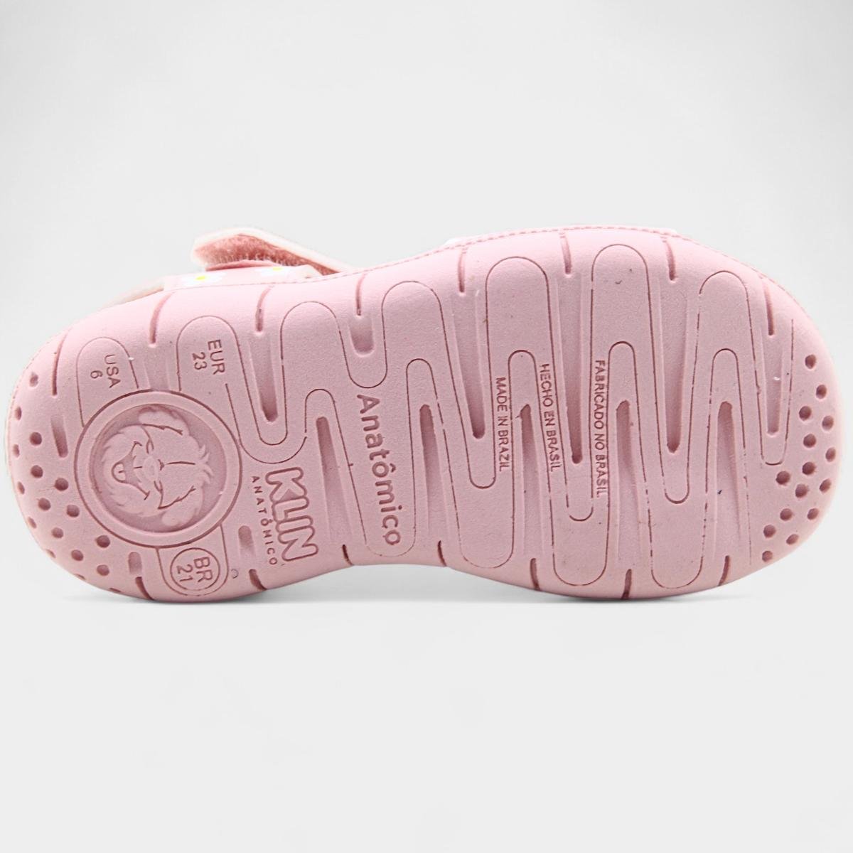 Papete Infantil Klin Tic Tac Abelha Casual Baby - Rosa Rosa 5