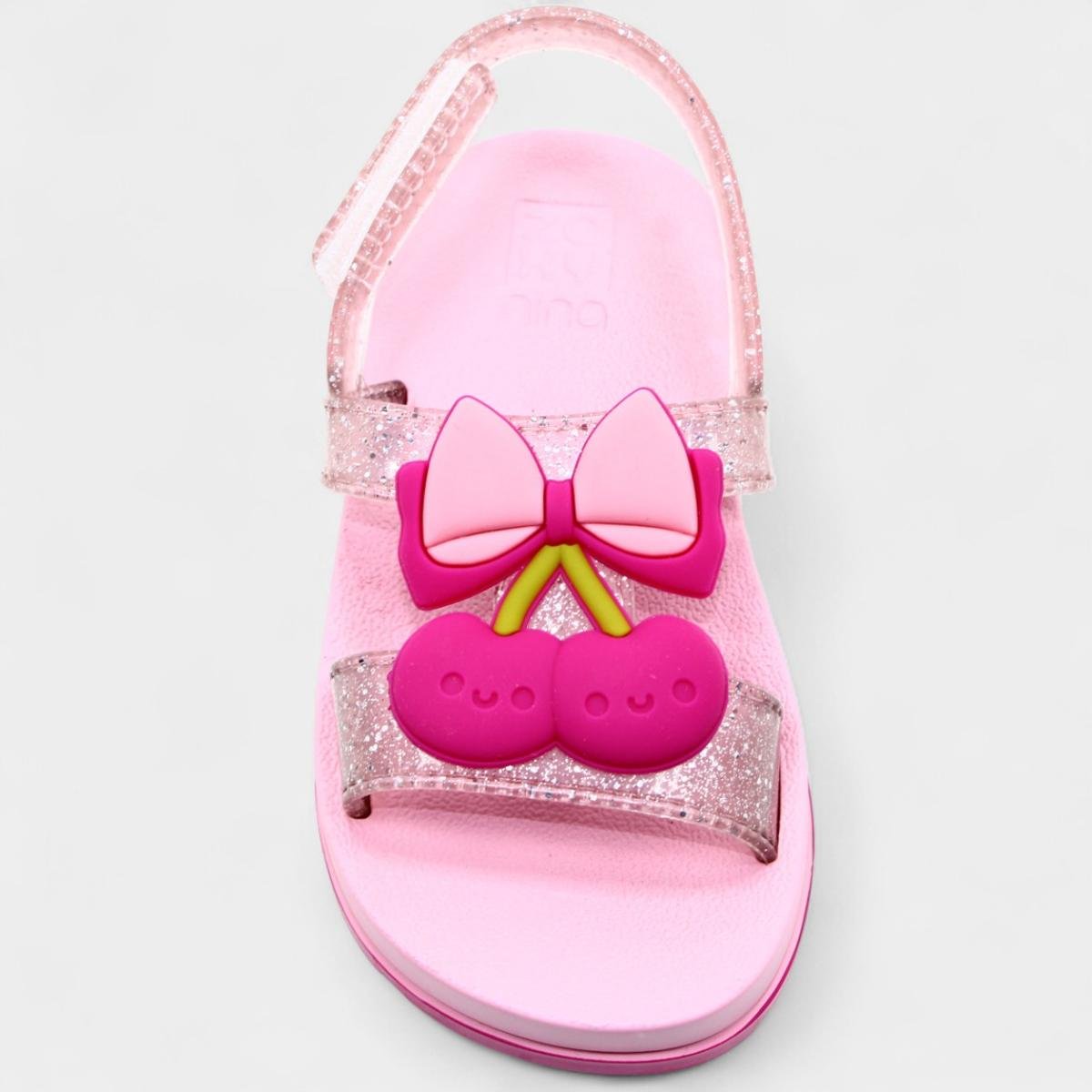 Sandália Infantil Zaxynina Cherry Menina - Rosa Rosa 3